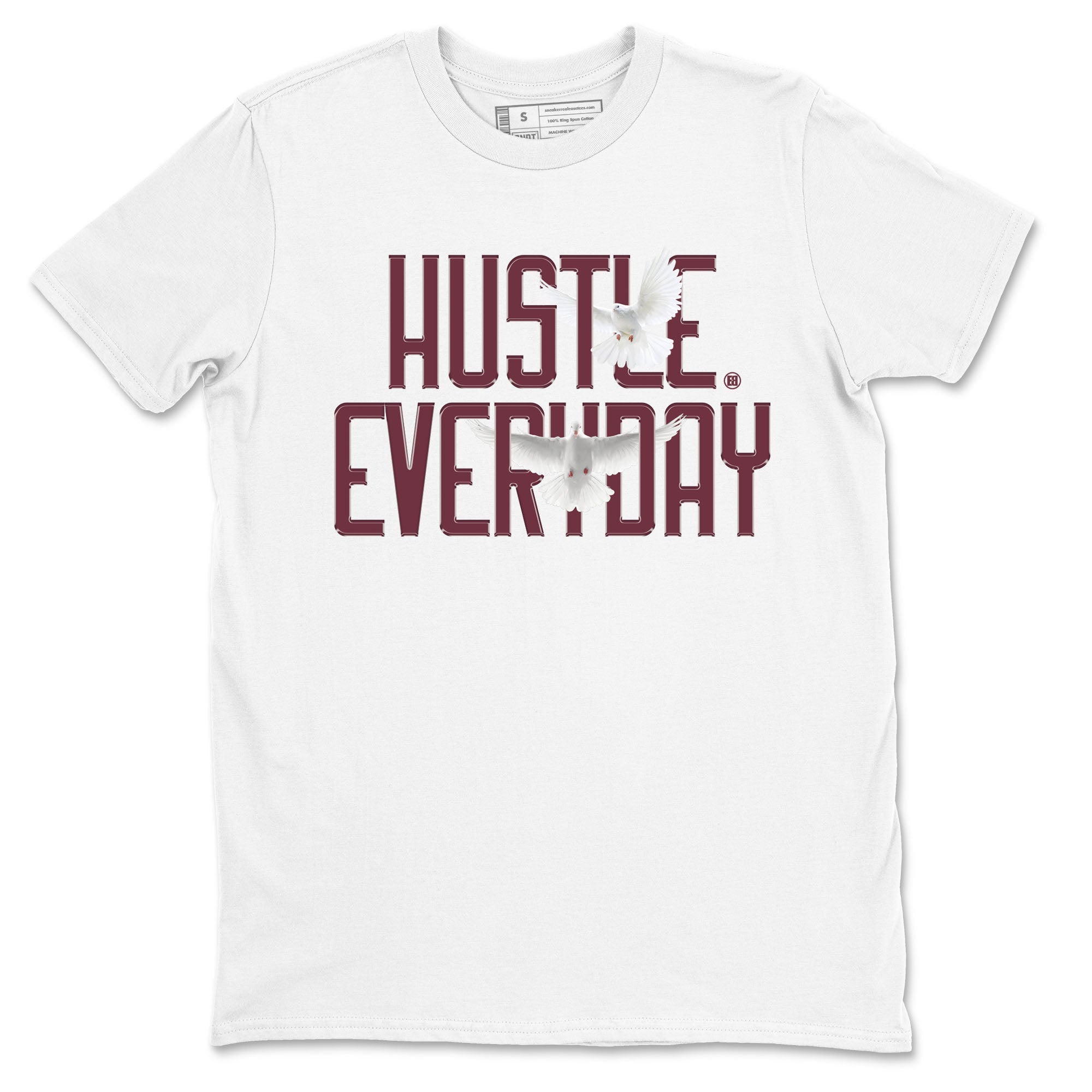 Daily Hustle snkmatch Tees - Air Jordan 1 Metallic Burgundy