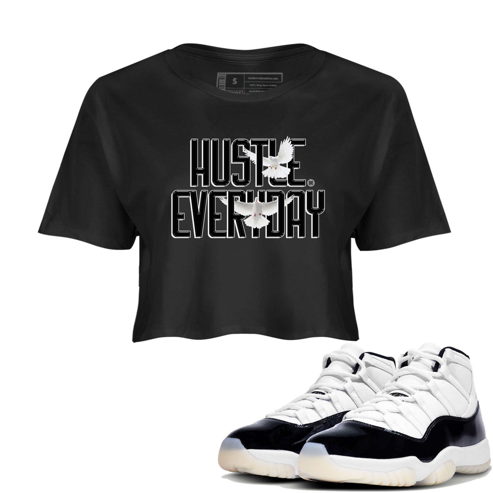 Daily Hustle snkmatch Women's Top - Air Jordan 11 Gratitude