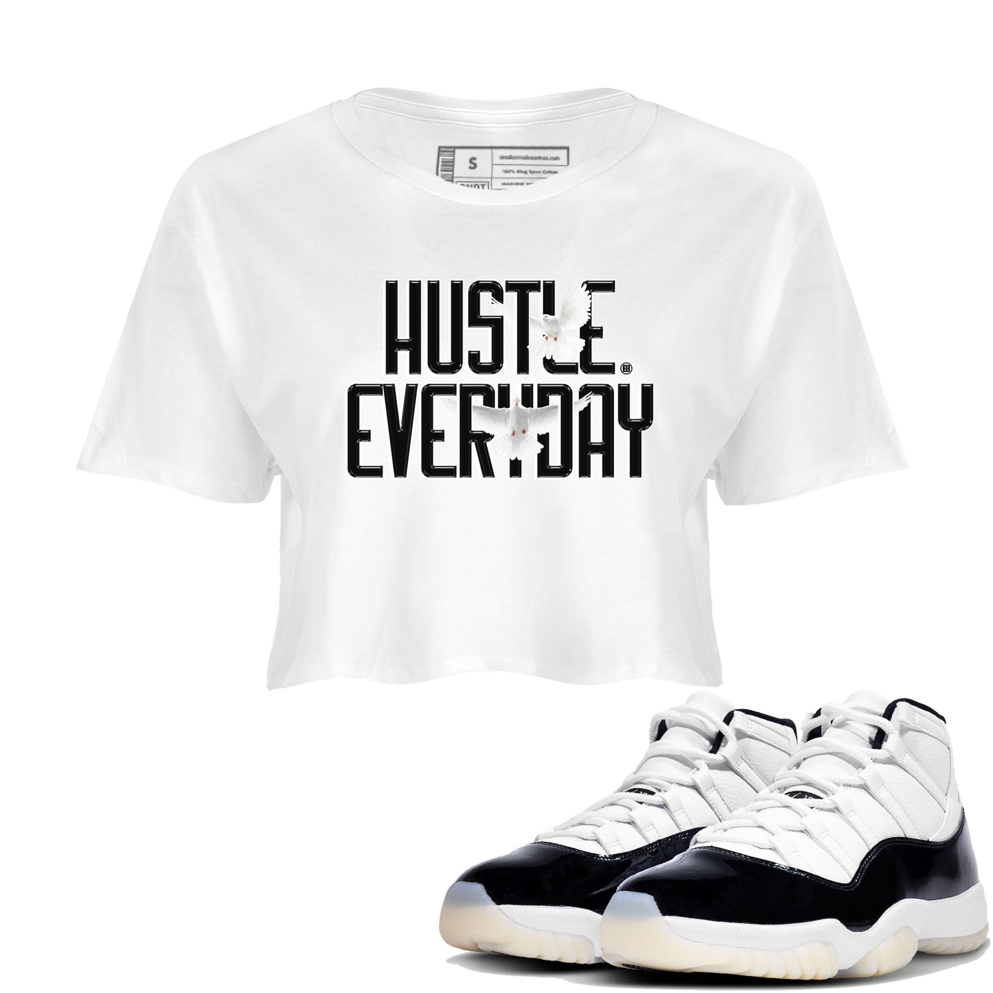 Daily Hustle snkmatch Women's Top - Air Jordan 11 Gratitude