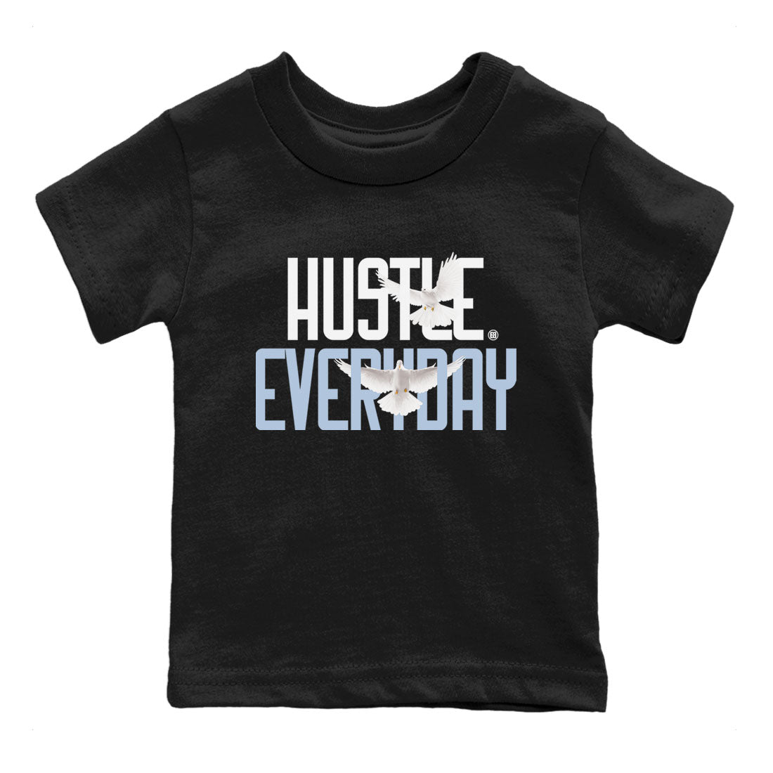 Daily Hustle snkmatch Tees Kids - Air Jordan 13 Blue Grey