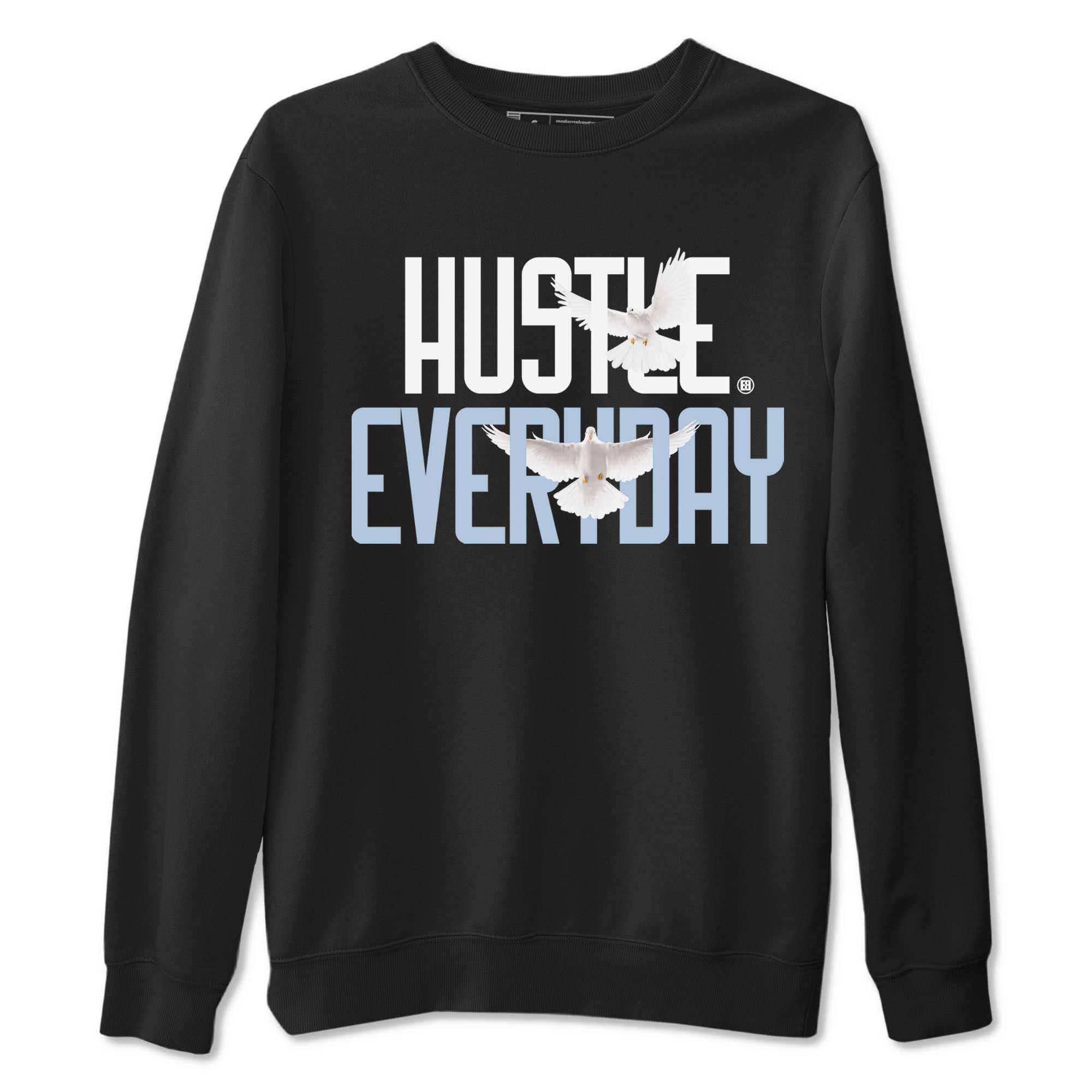 Daily Hustle snkmatch Tees - Air Jordan 13 Blue Grey