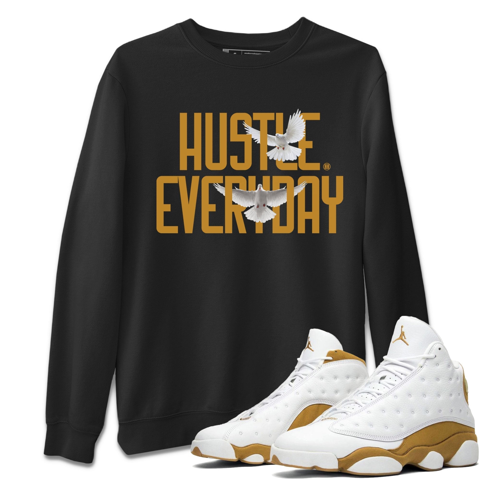 Daily Hustle Unisex Tops - Air Jordan 13 Wheat