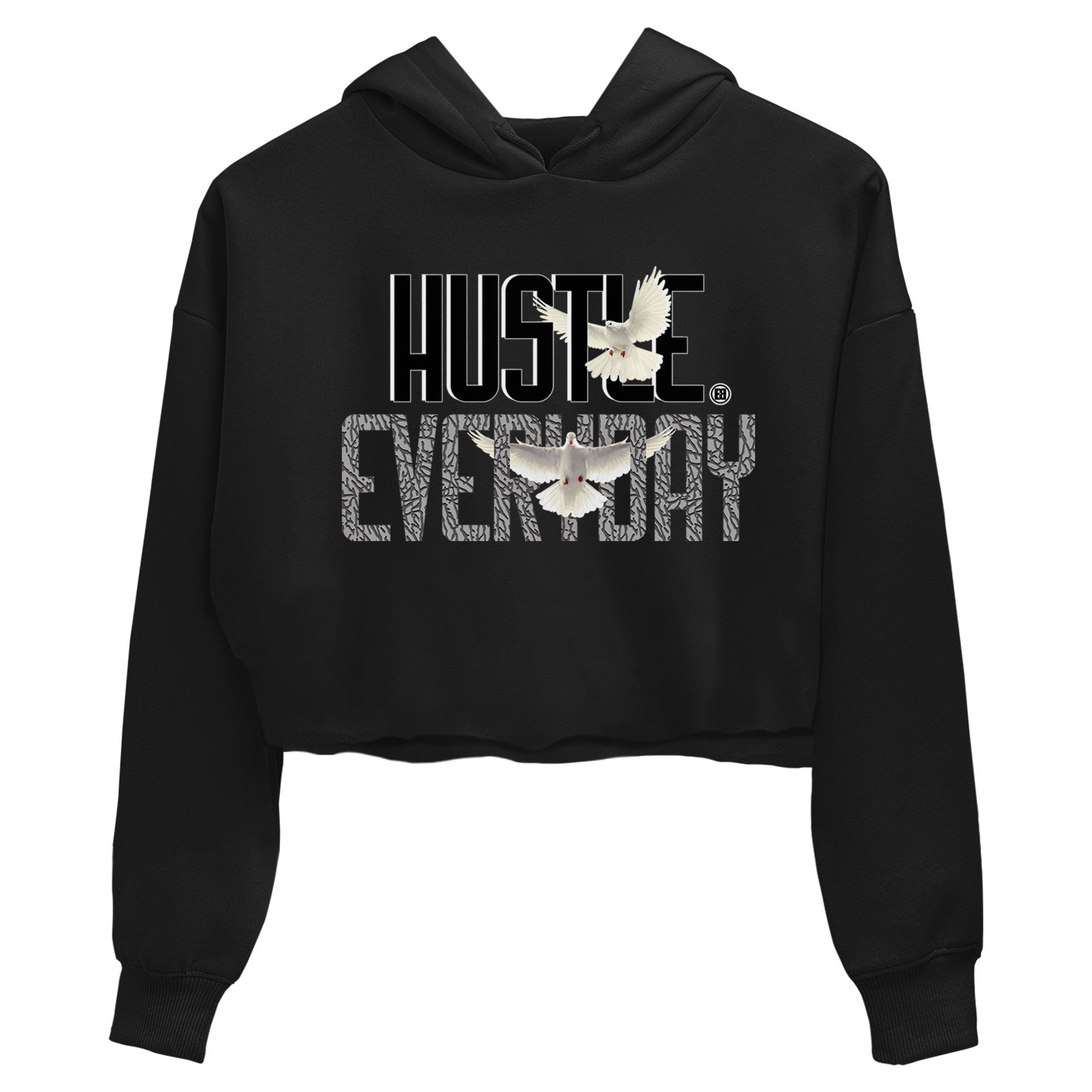 Daily Hustle snkmatch Women's Top - Air Jordan 3 Off Noir