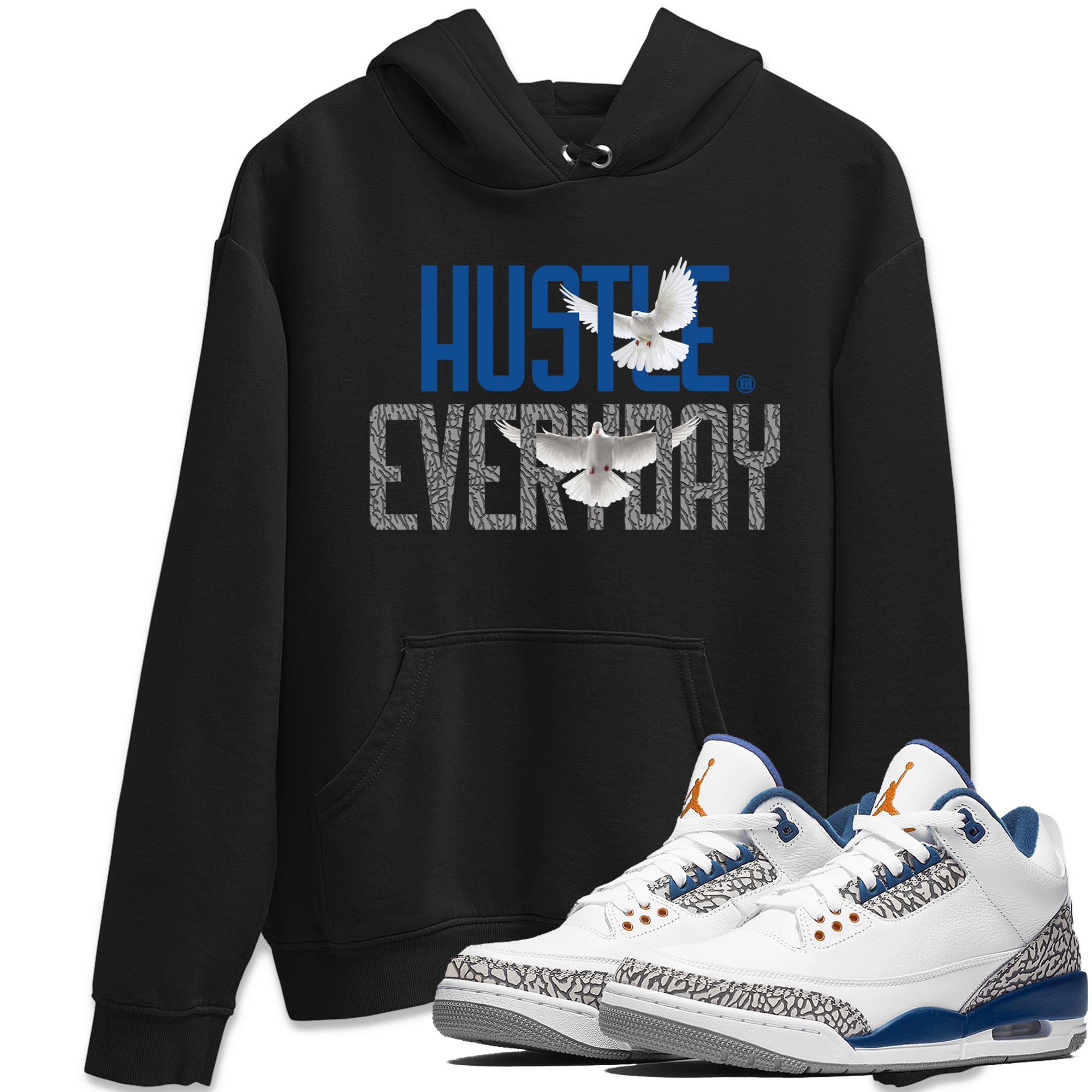 Daily Hustle Unisex Tops - Air Jordan 3 Wizards