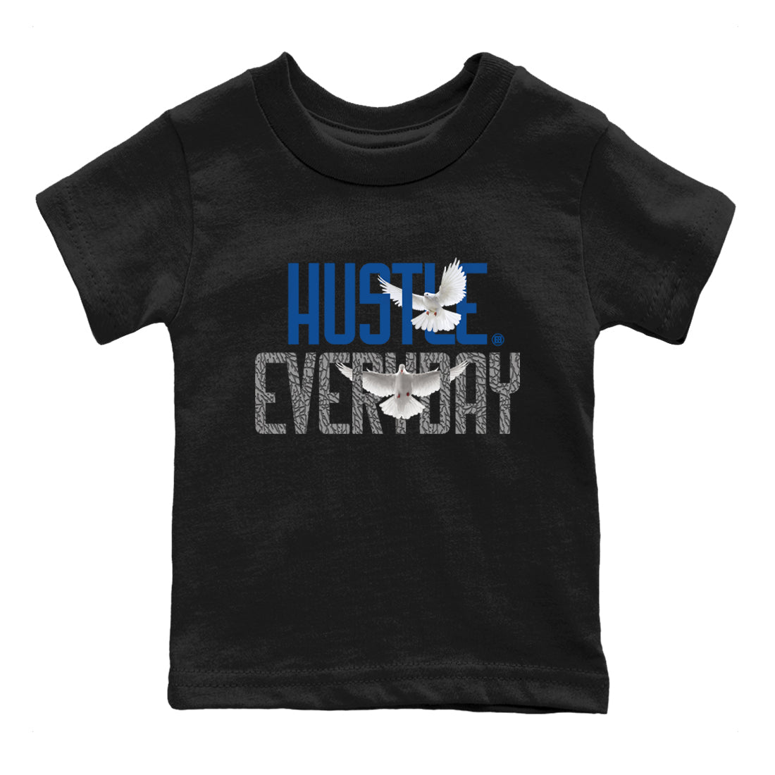 Daily Hustle Kids Tops - Air Jordan 3 Wizards