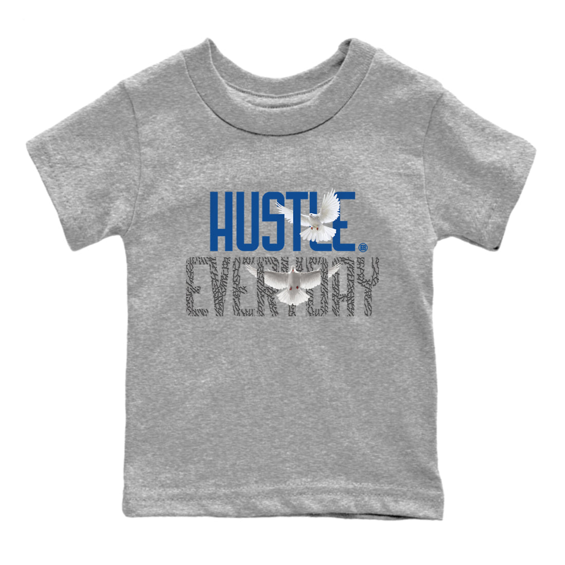 Daily Hustle Kids Tops - Air Jordan 3 Wizards