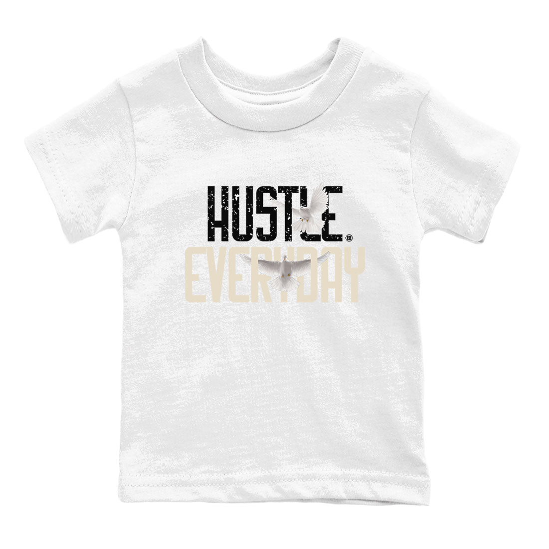 Daily Hustle snkmatch Tees Kids - Air Jordan 5 Sail