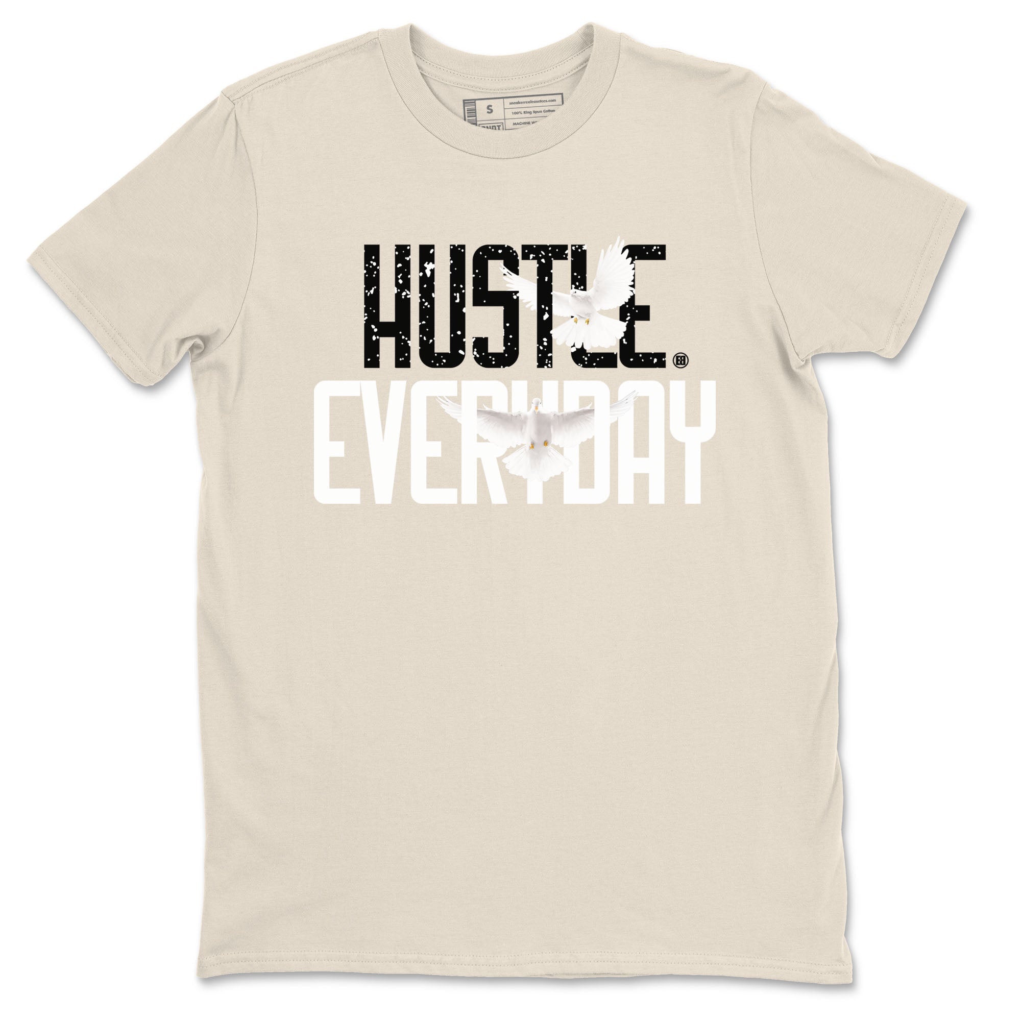 Daily Hustle snkmatch Tees - Air Jordan 5 Sail