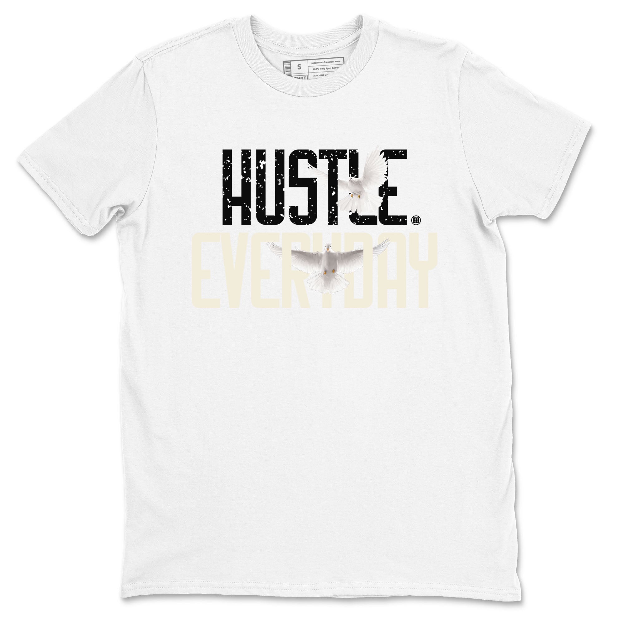 Daily Hustle snkmatch Tees - Air Jordan 5 Sail
