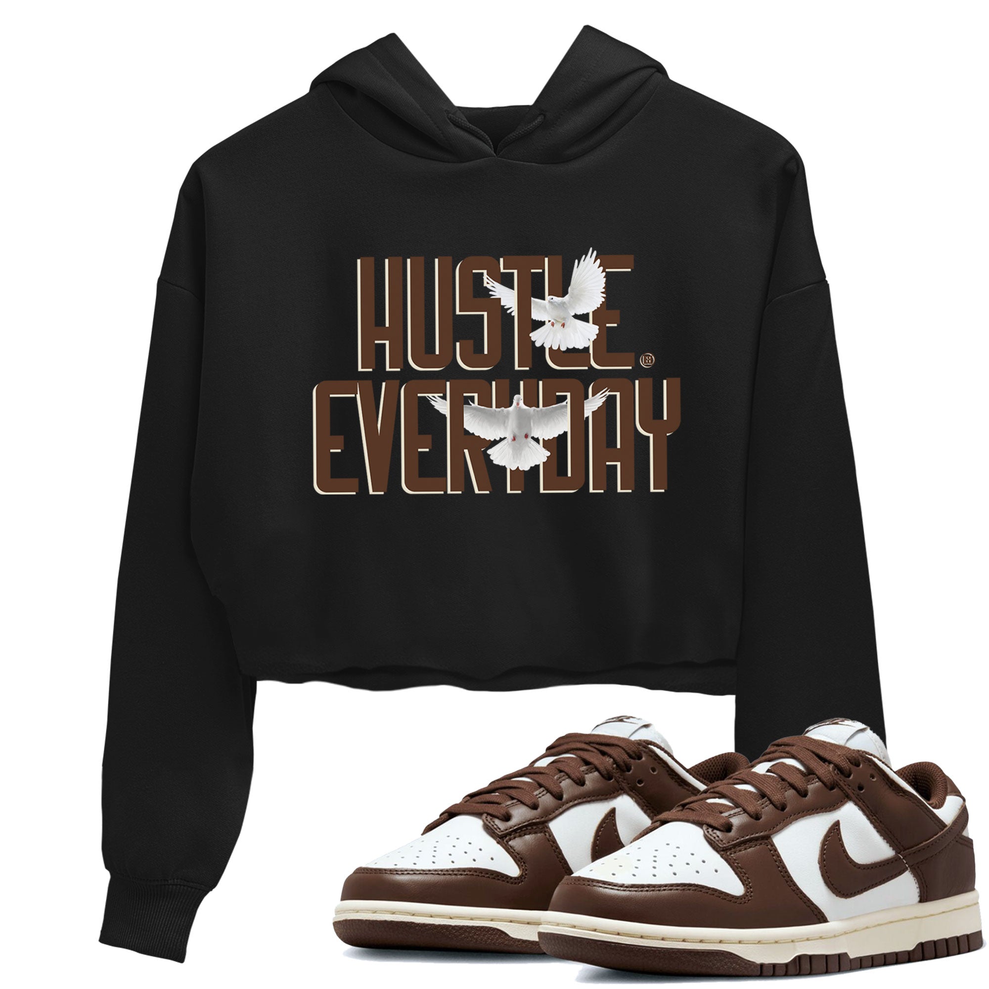Daily Hustle snkmatch Women's Top - Dunk Cacao Wow