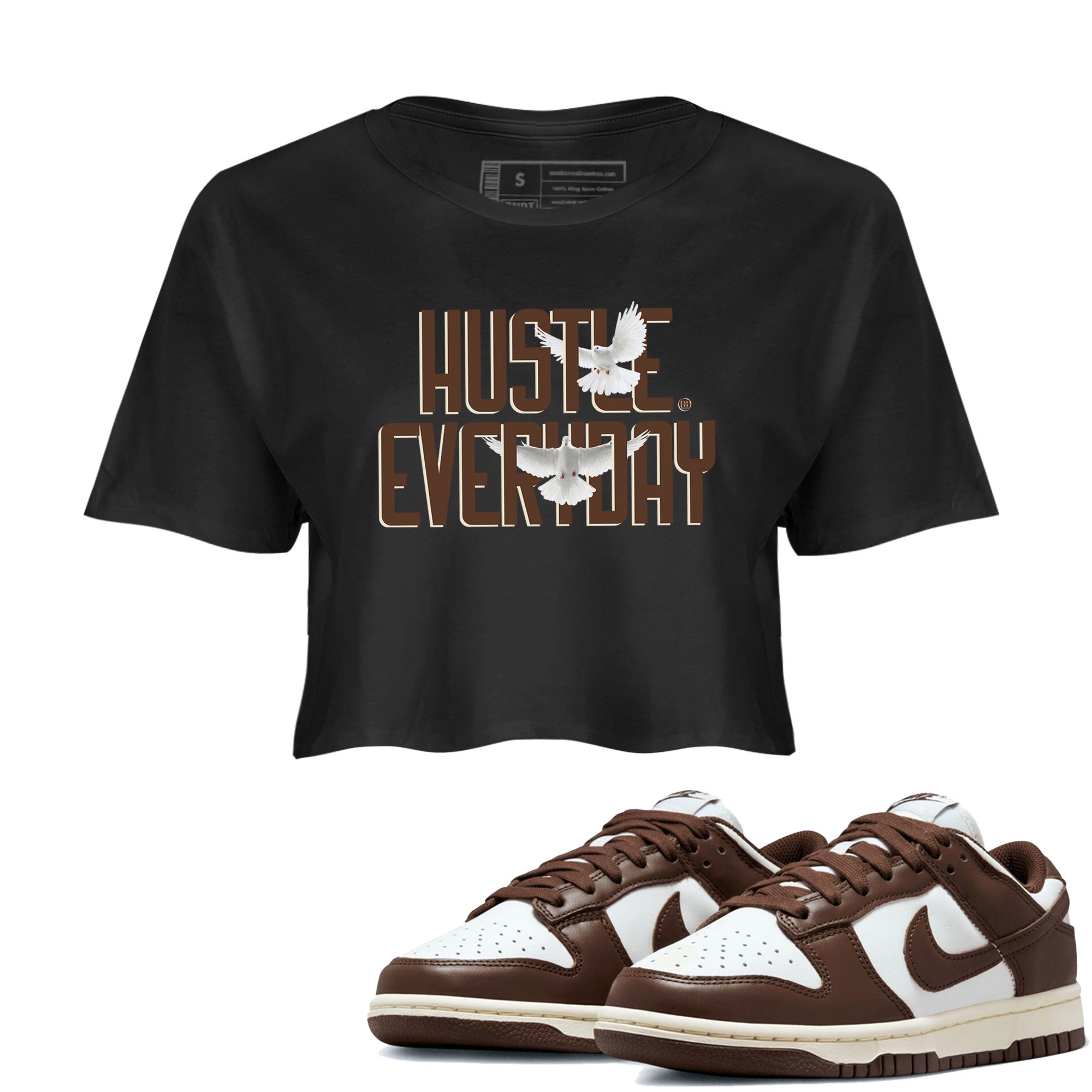 Daily Hustle snkmatch Women's Top - Dunk Cacao Wow