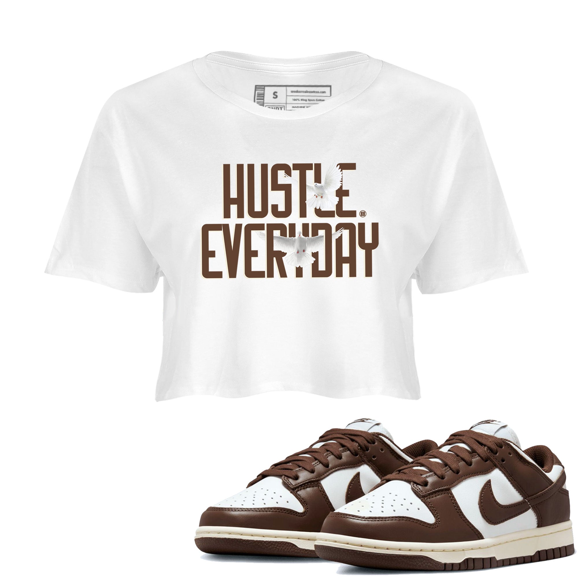 Daily Hustle snkmatch Women's Top - Dunk Cacao Wow