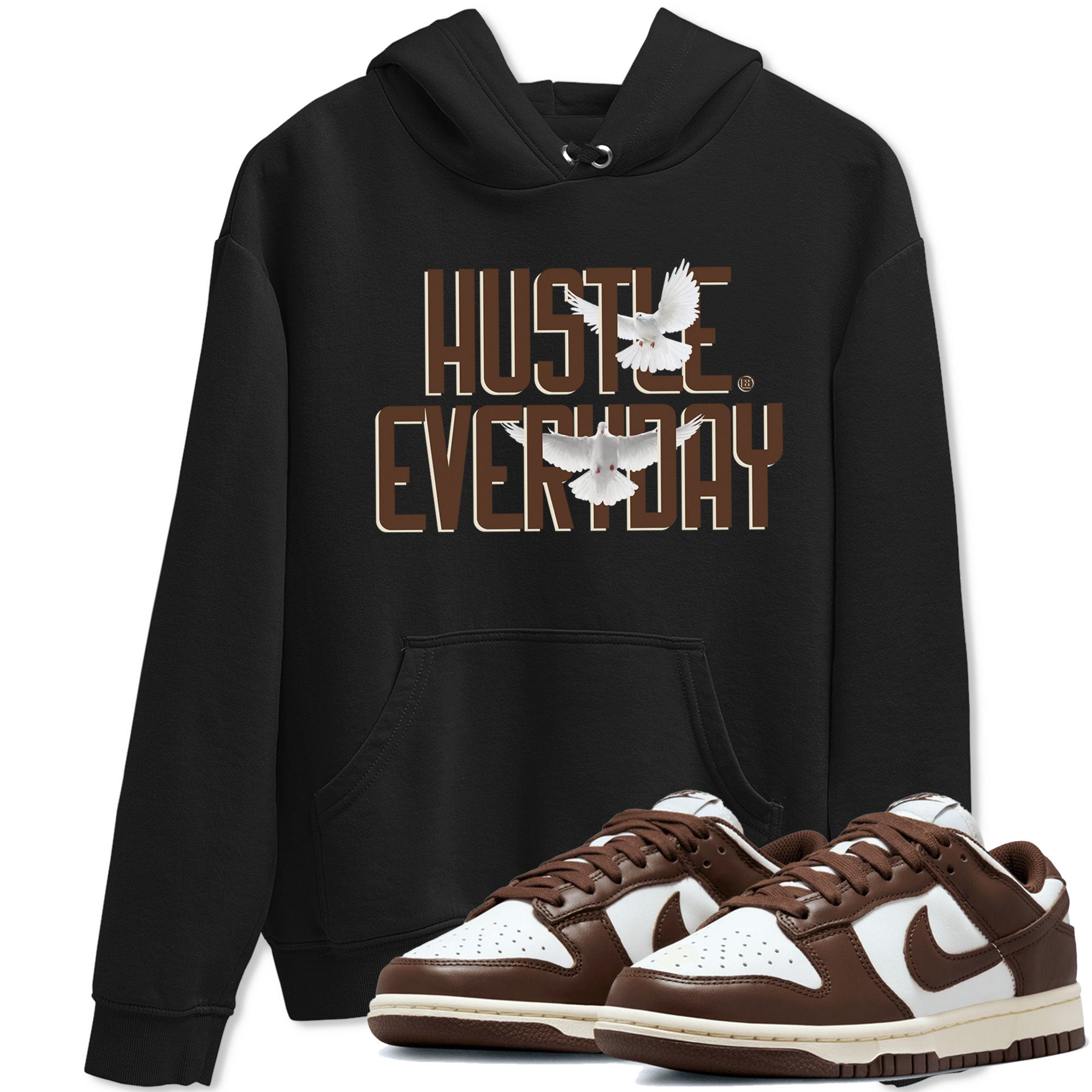 Daily Hustle snkmatch Tee - Dunk Cacao Wow