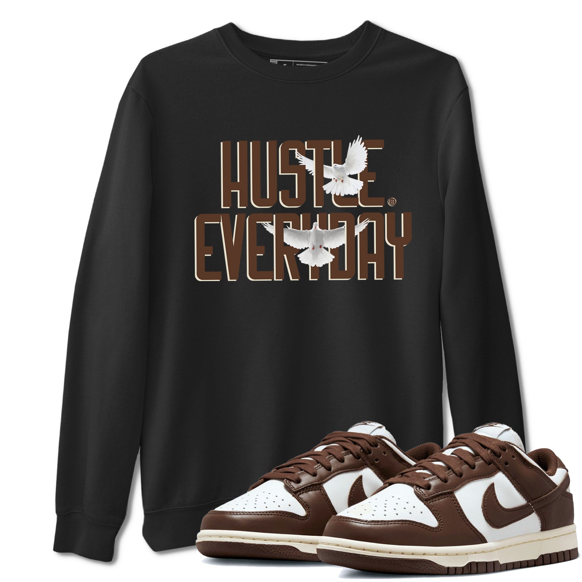 Daily Hustle snkmatch Tee - Dunk Cacao Wow