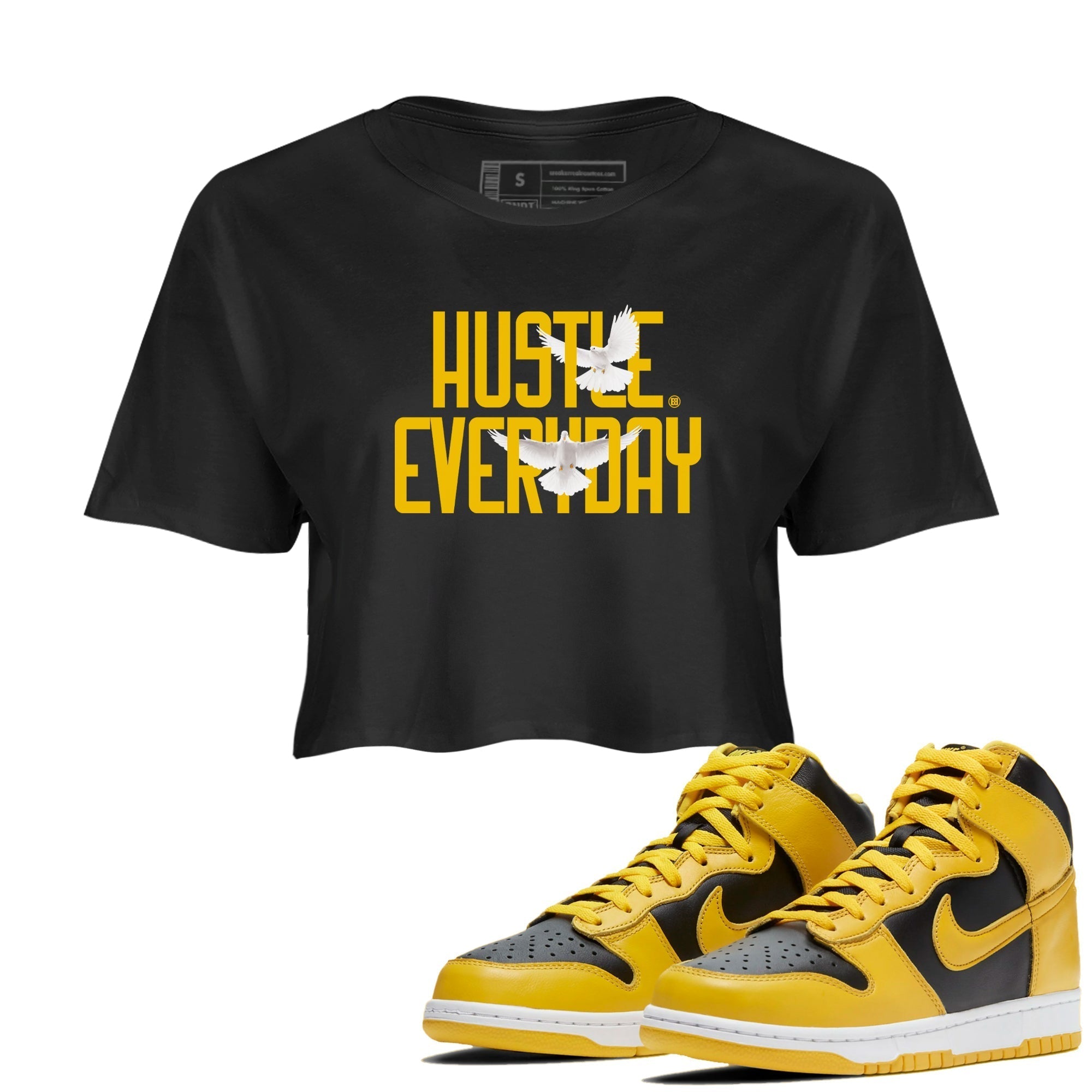 Daily Hustle snkmatch Women's Top - Dunk High Pollen