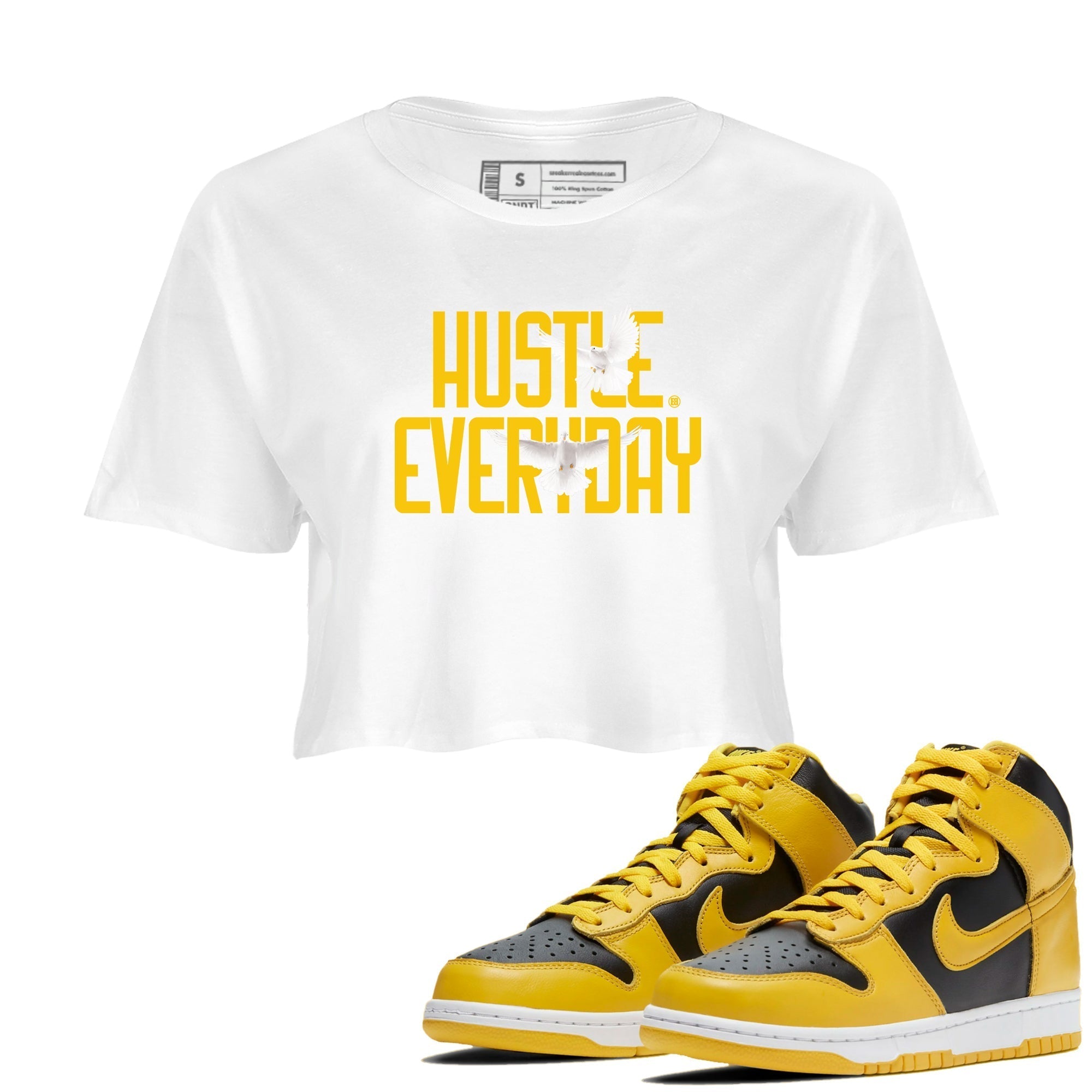 Daily Hustle snkmatch Women's Top - Dunk High Pollen