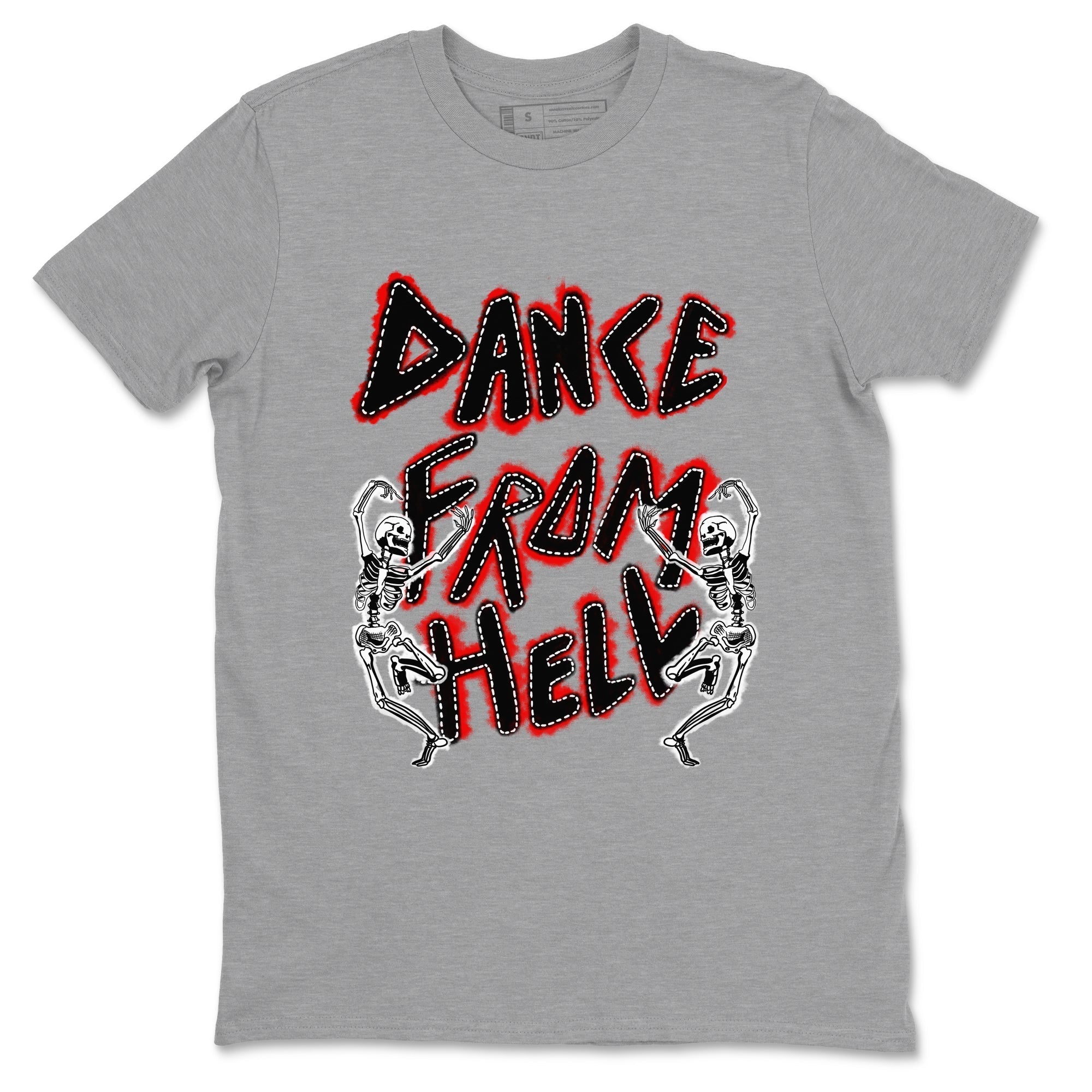 Dance From Hell snkmatch Tees - Air Jordan 1 Black Toe Reimagined