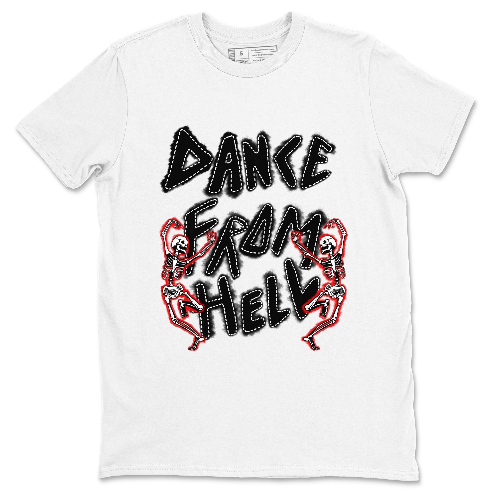 Dance From Hell snkmatch Tees - Air Jordan 1 Black Toe Reimagined