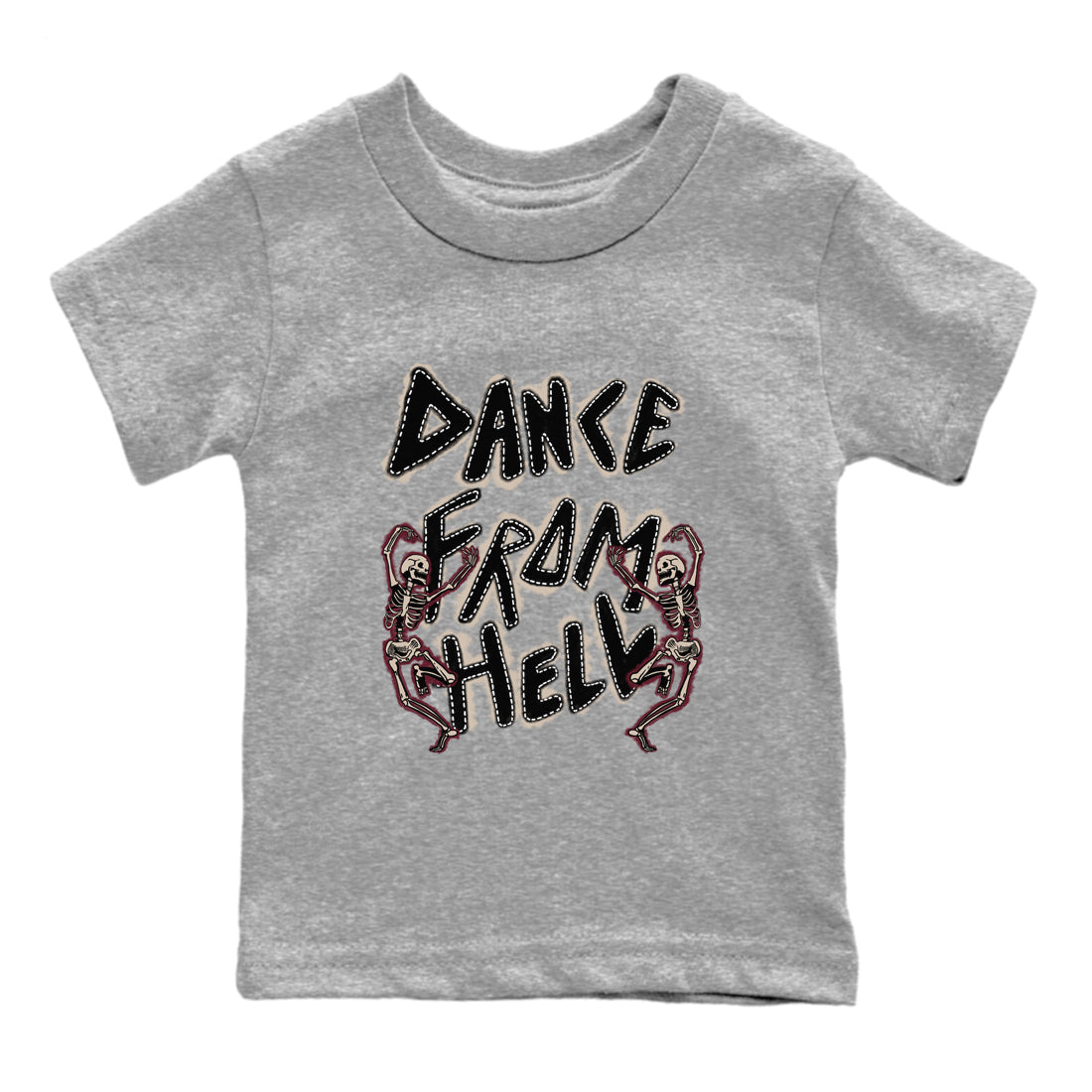 Dance From Hell snkmatch Tees Kids - Air Jordan 4 A Ma Maniere x Fossil Stone