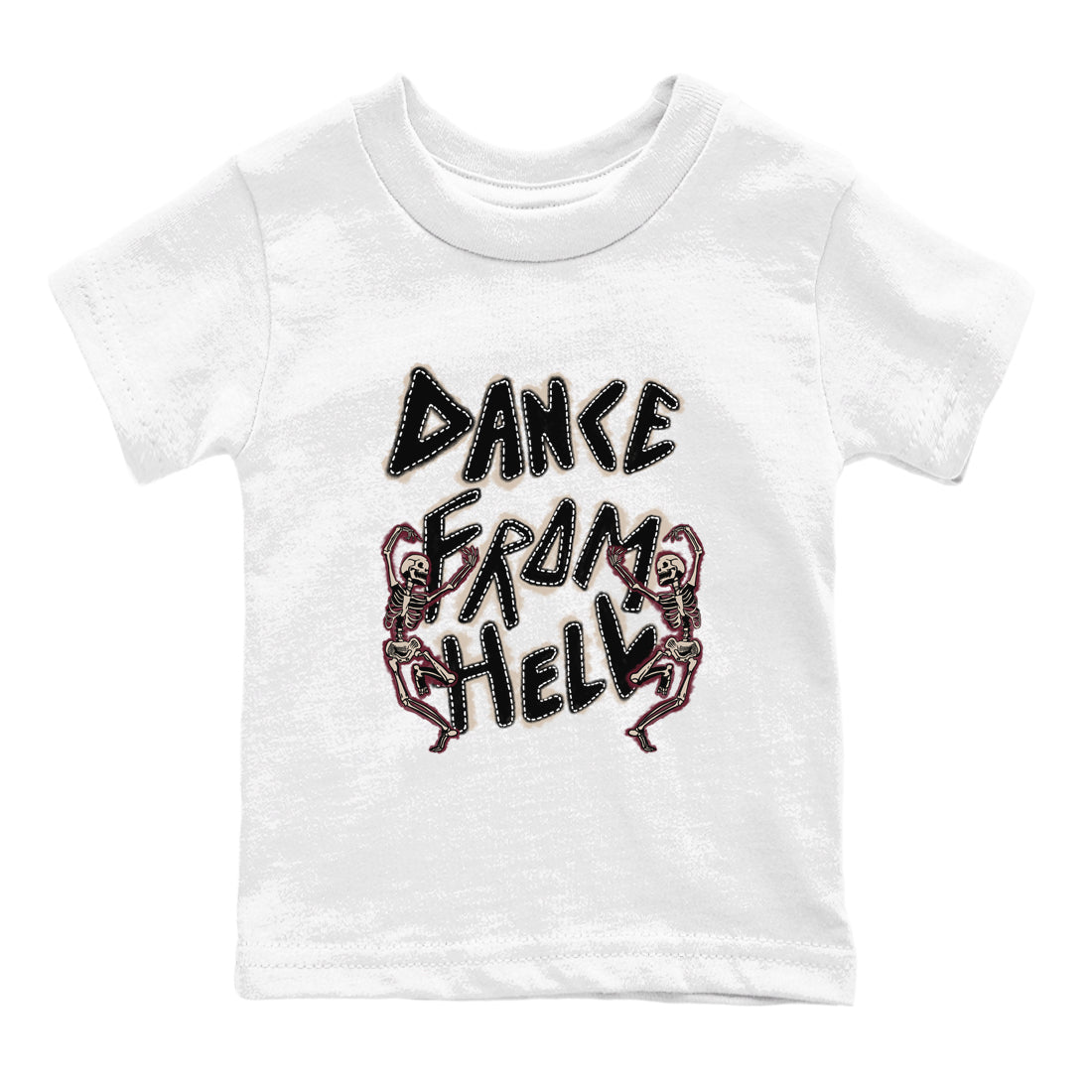 Dance From Hell snkmatch Tees Kids - Air Jordan 4 A Ma Maniere x Fossil Stone