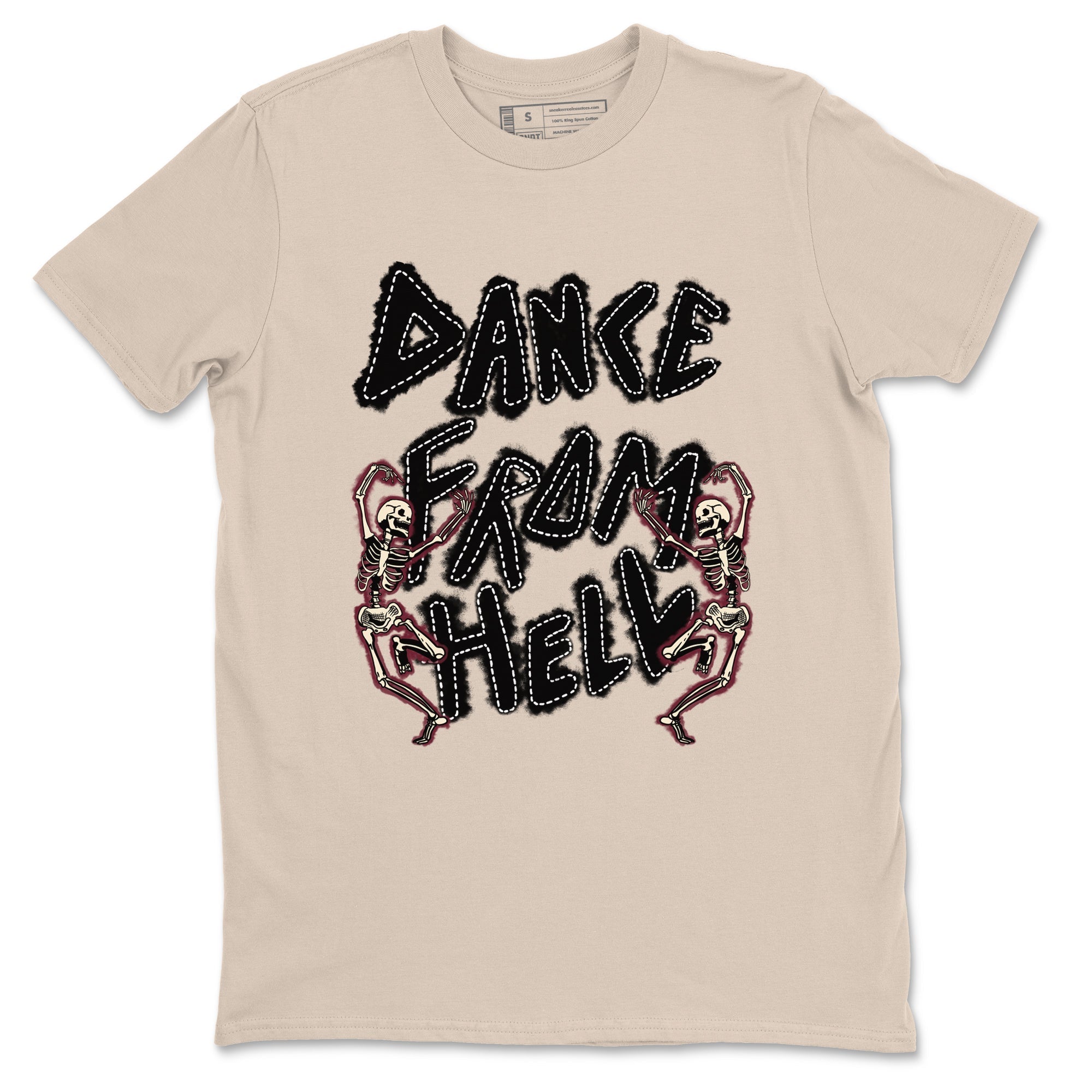 Dance From Hell snkmatch Tees - Air Jordan 4 A Ma Maniere x Fossil Stone