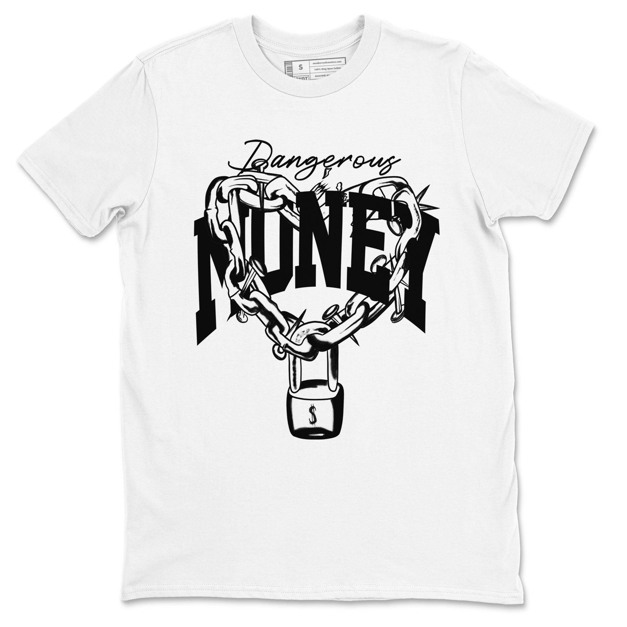 Dangerous Money snkmatch Tees - Air Jordan 1 Black White