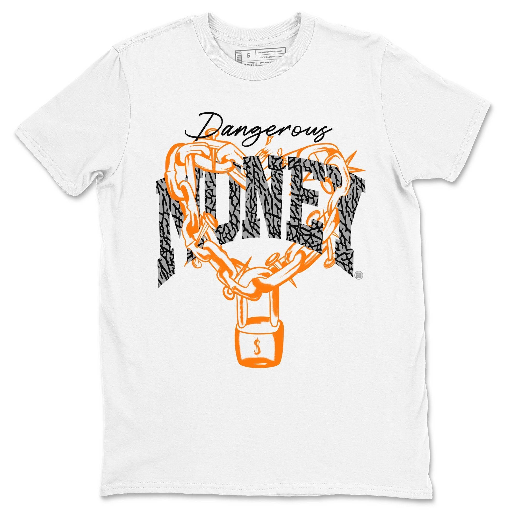 Dangerous Money snkmatch Tees - Air Jordan 3 Georgia Peach