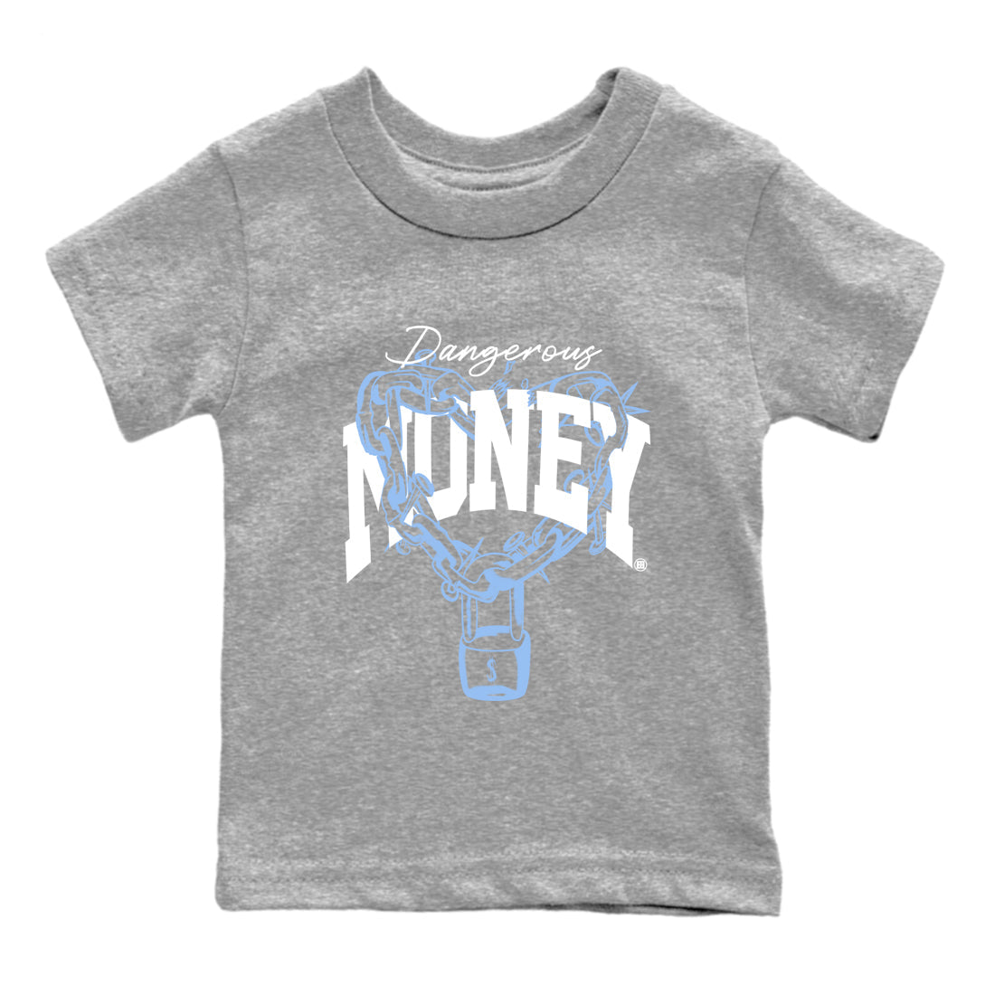 Dangerous Money snkmatch Tees Kids - Air Jordan 4 Forget Me Not