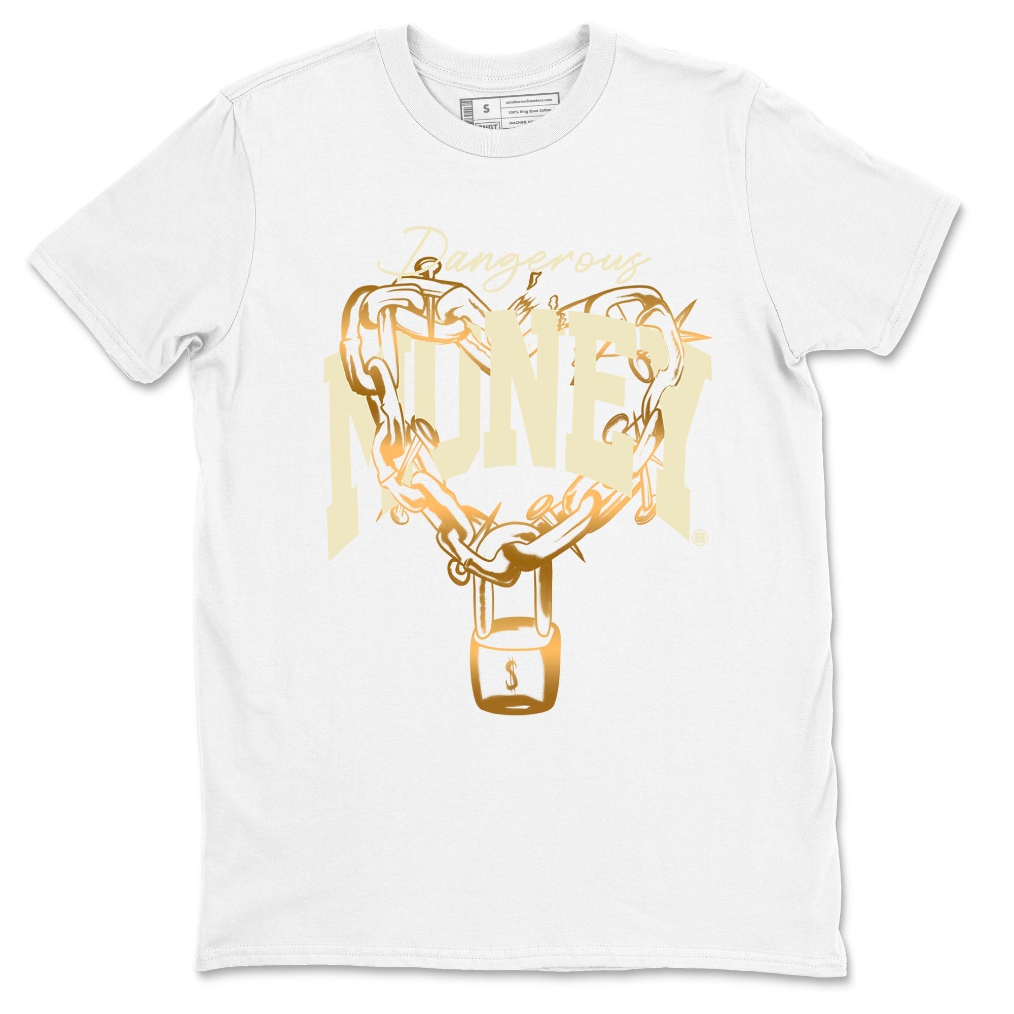 Dangerous Money snkmatch Tees - Air Jordan 4 Sail 2024