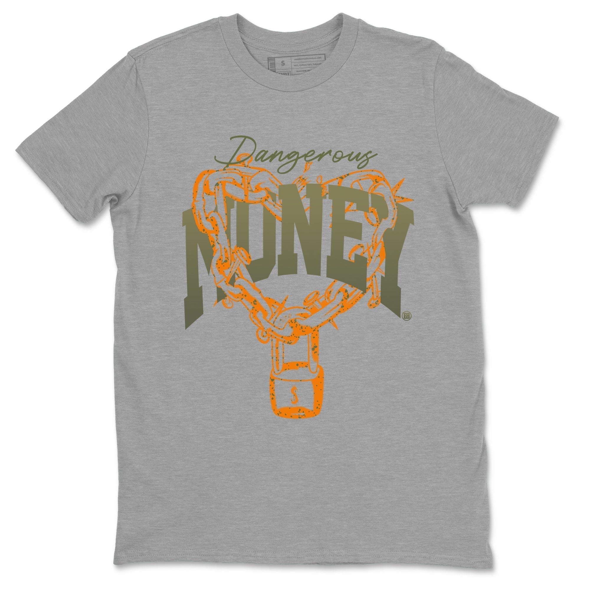Dangerous Money snkmatch Tees - Air Jordan 5 Olive
