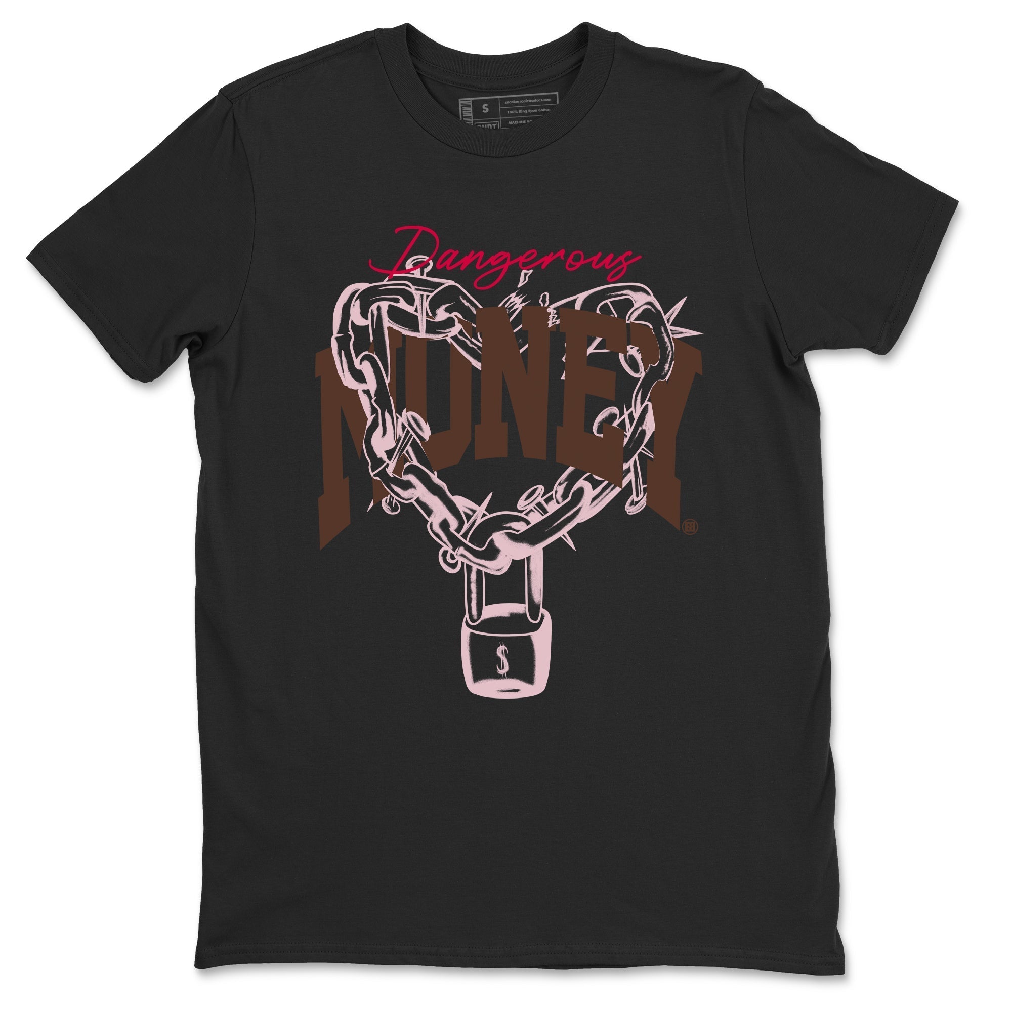 Dangerous Money snkmatch Tees - Dunk Cacao Wow And Pink Foam