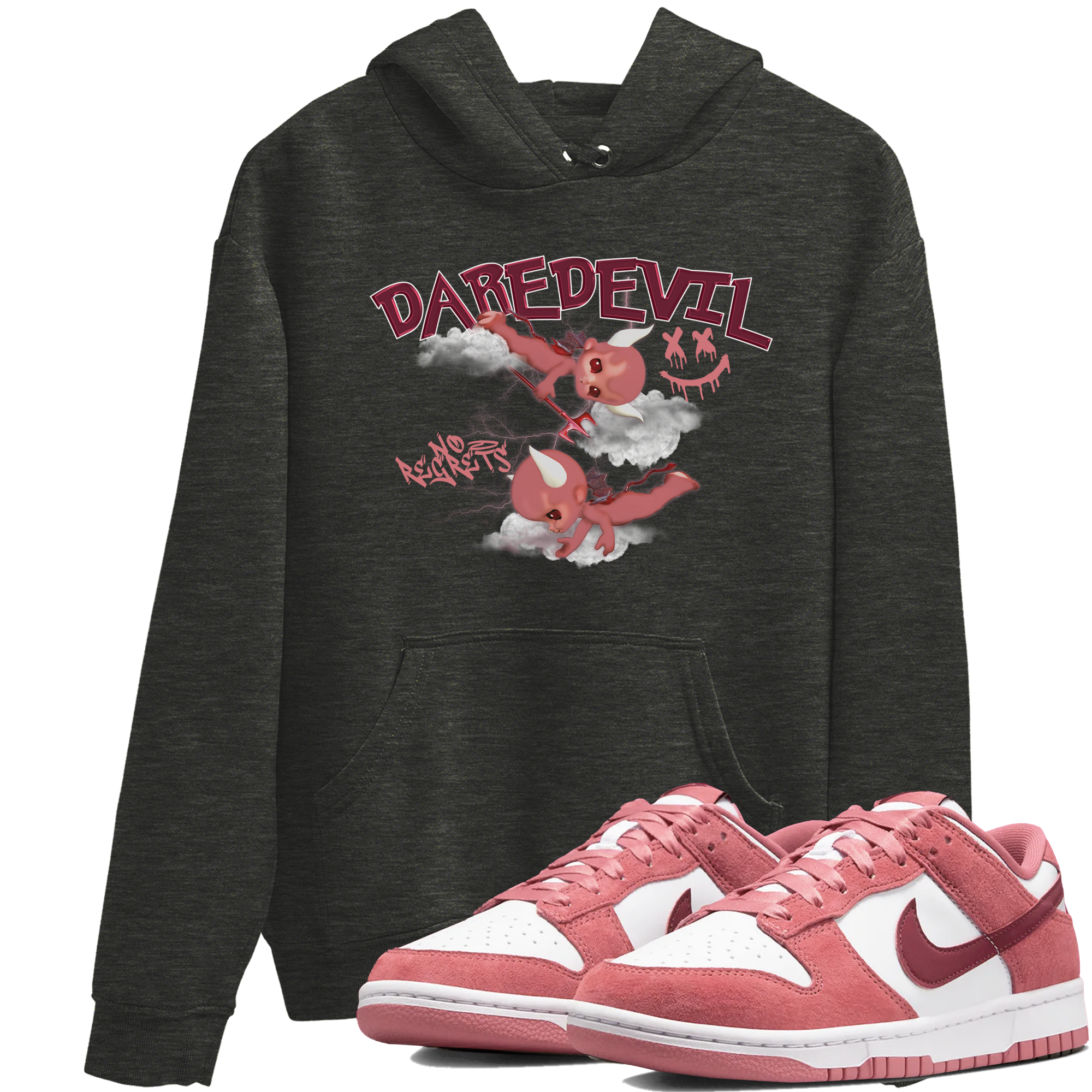 Dare Devil snkmatch Tee - Dunk Valentines Day 2024