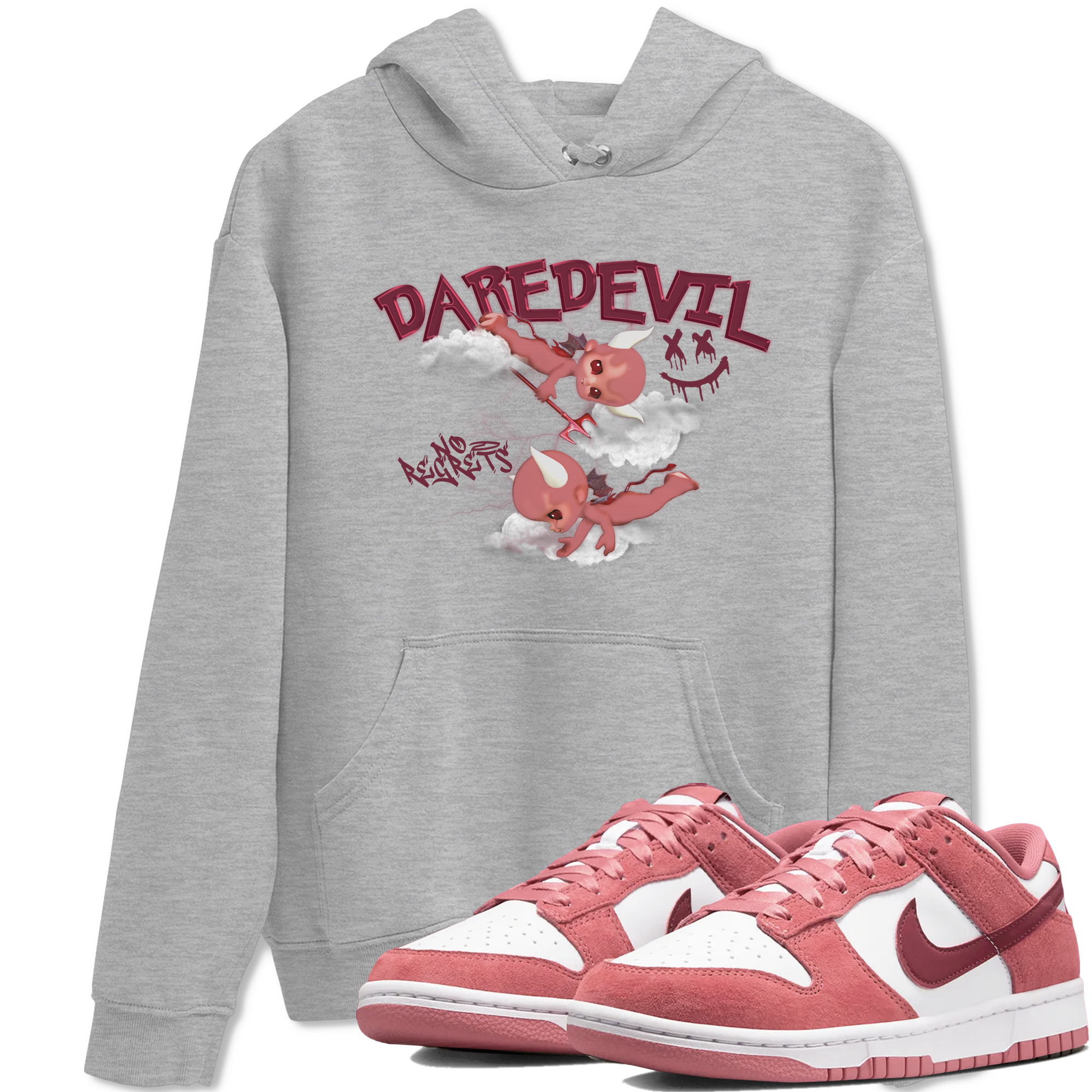 Dare Devil snkmatch Tee - Dunk Valentines Day 2024