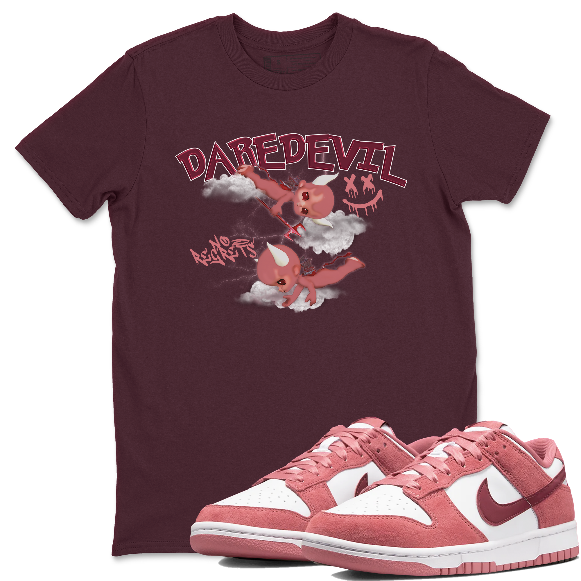 Dare Devil snkmatch Tee - Dunk Valentines Day 2024