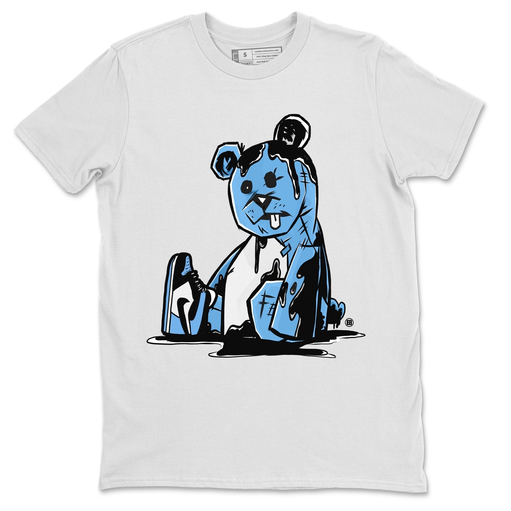 Dark Bear Unisex Tops - Air Jordan 1 UNC Toe