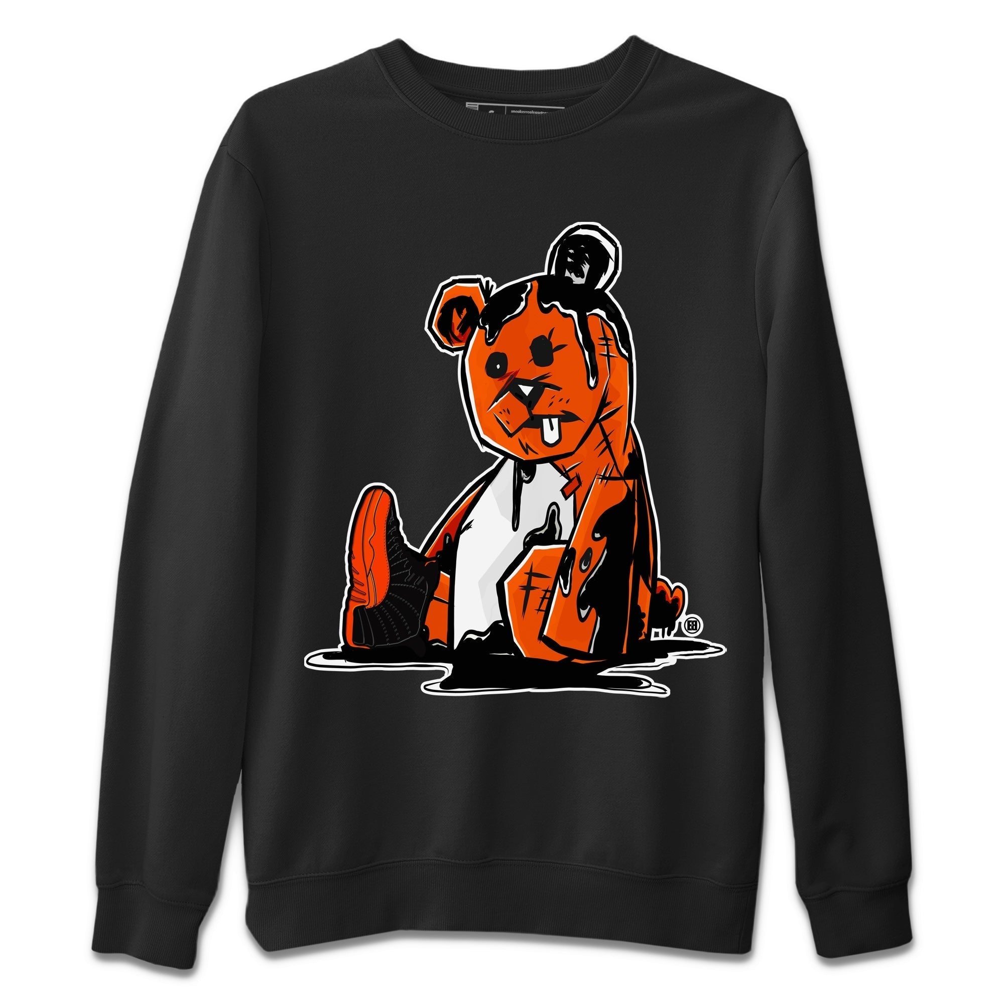 Dark Bear Unisex Tops - Air Jordan 12 Brilliant Orange