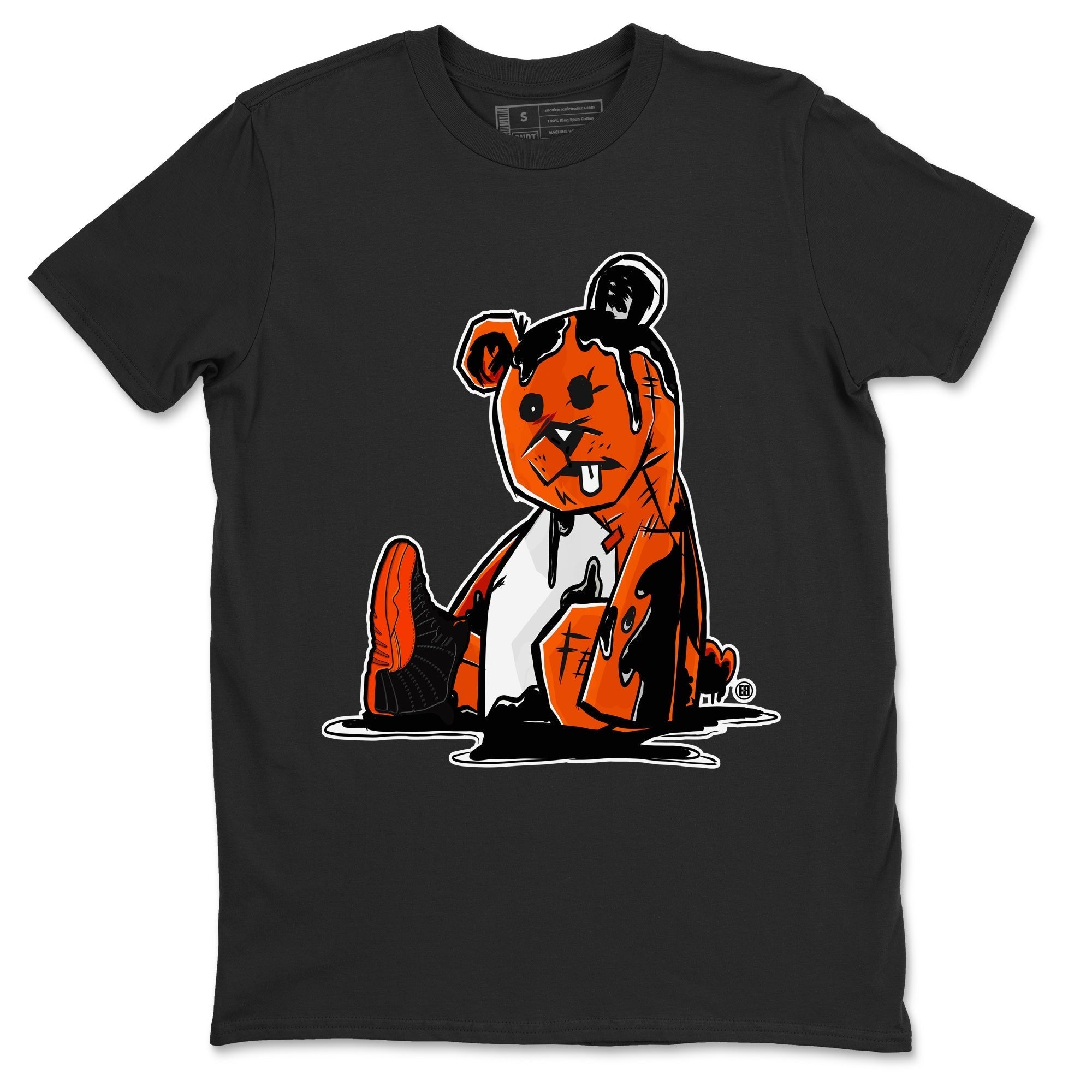 Dark Bear Unisex Tops - Air Jordan 12 Brilliant Orange