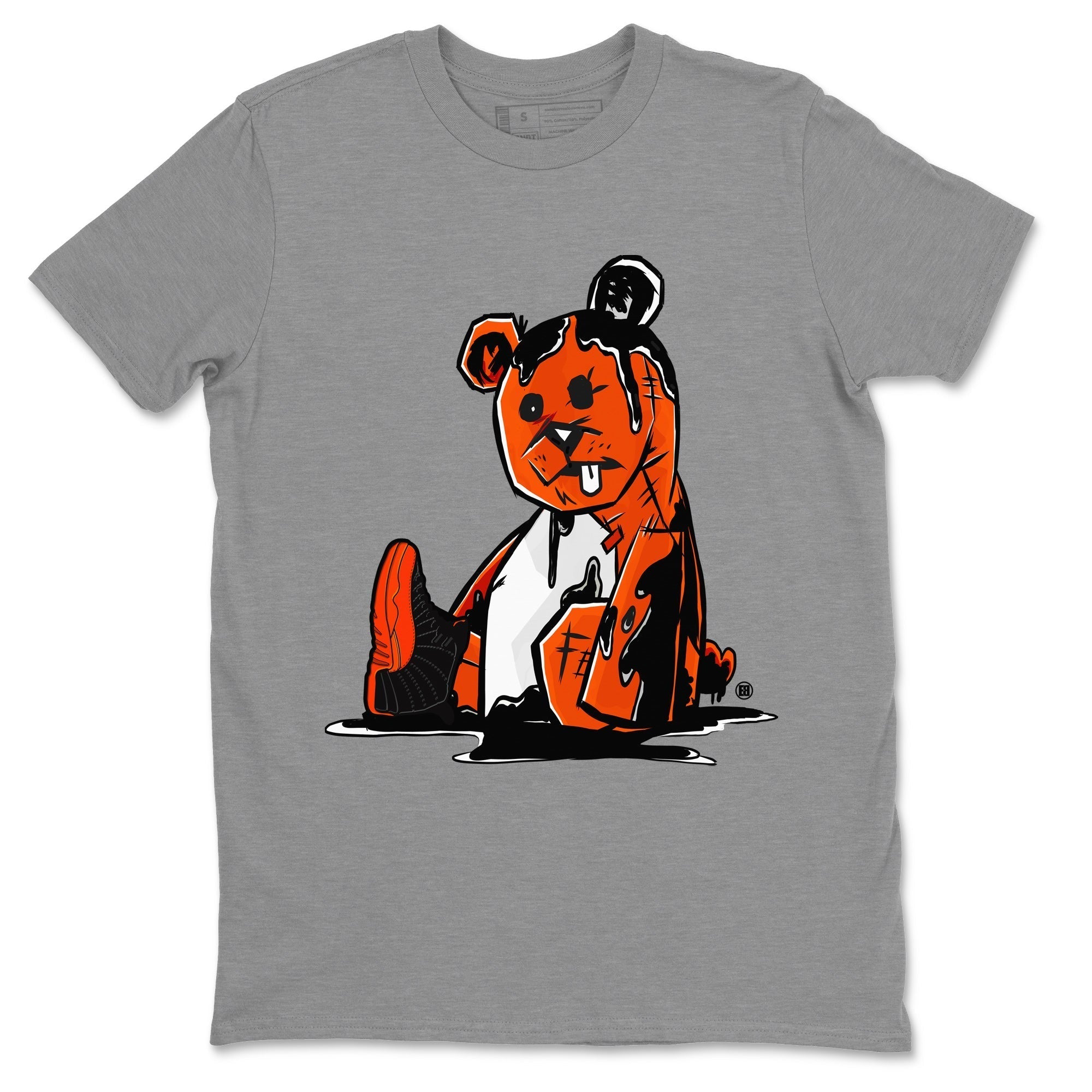 Dark Bear Unisex Tops - Air Jordan 12 Brilliant Orange