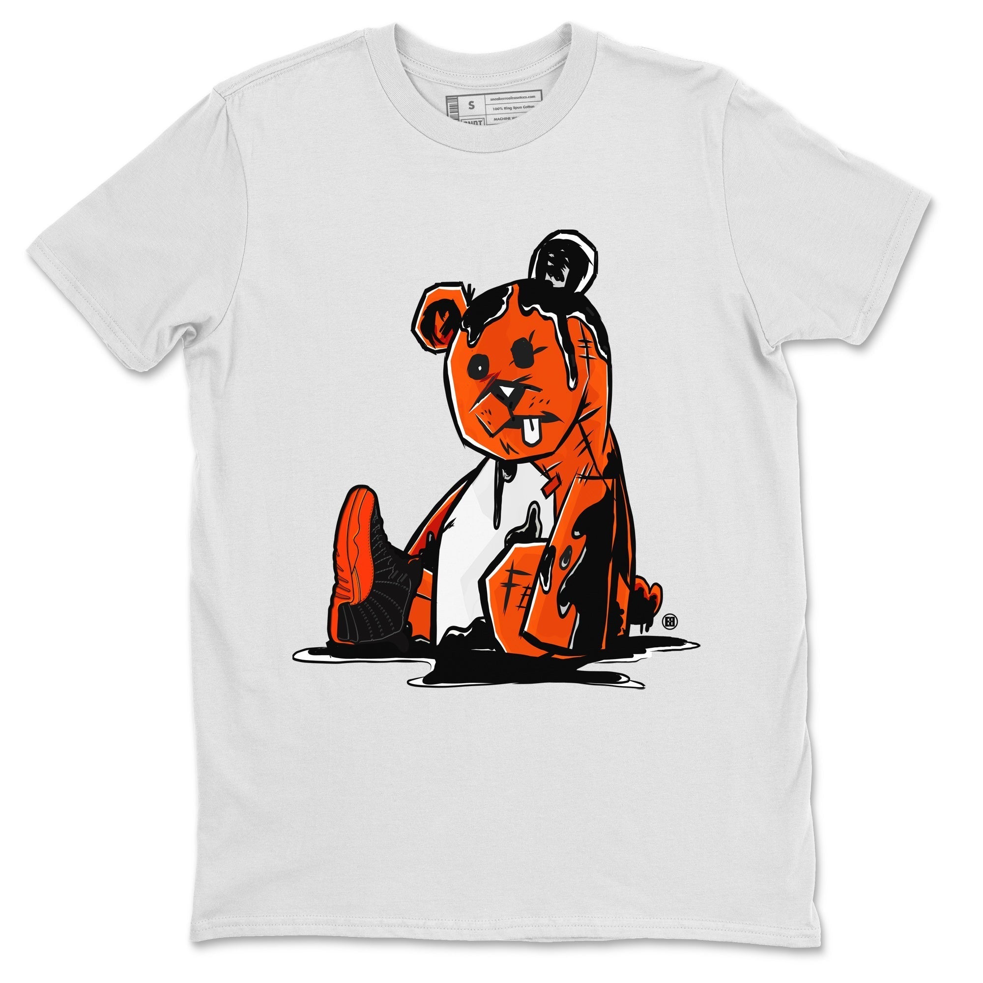 Dark Bear Unisex Tops - Air Jordan 12 Brilliant Orange