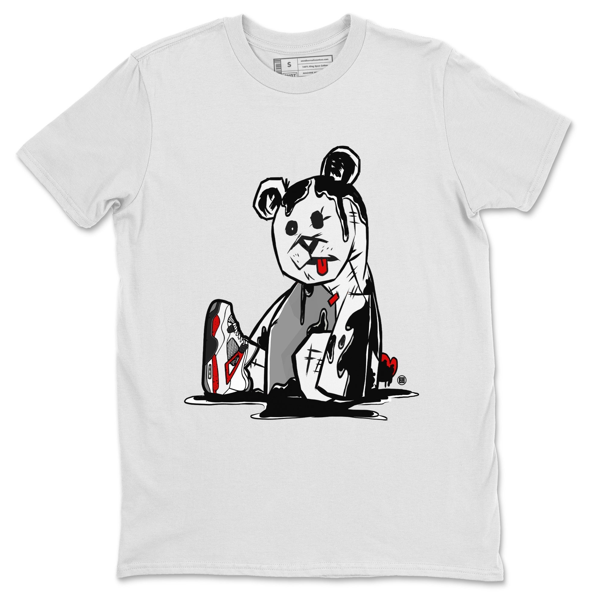 Dark Bear Unisex Tops - Air Jordan 4 Red Cement