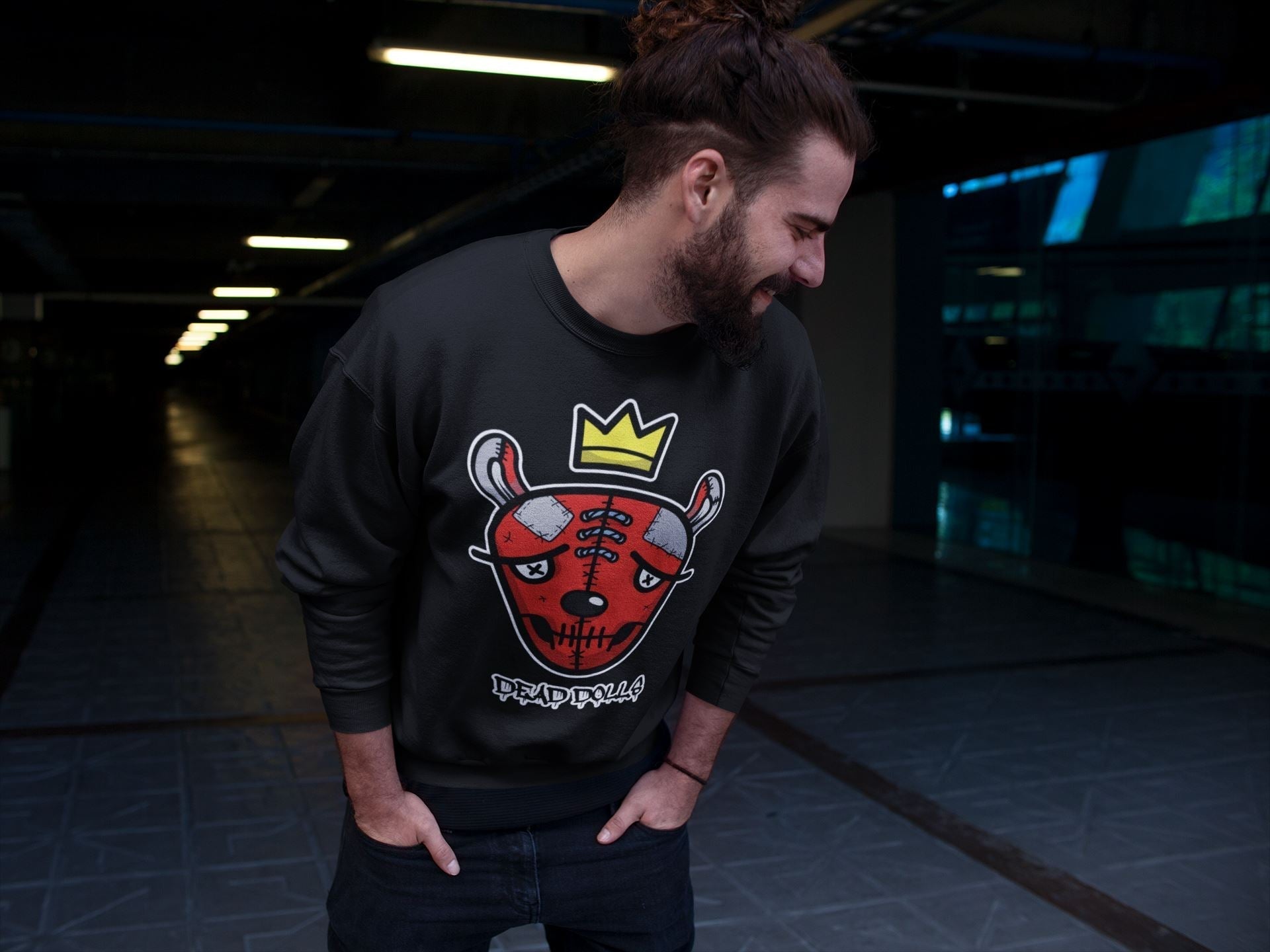 Dead Dolls Face Unisex Tops - Air Jordan 5 Raging Bull
