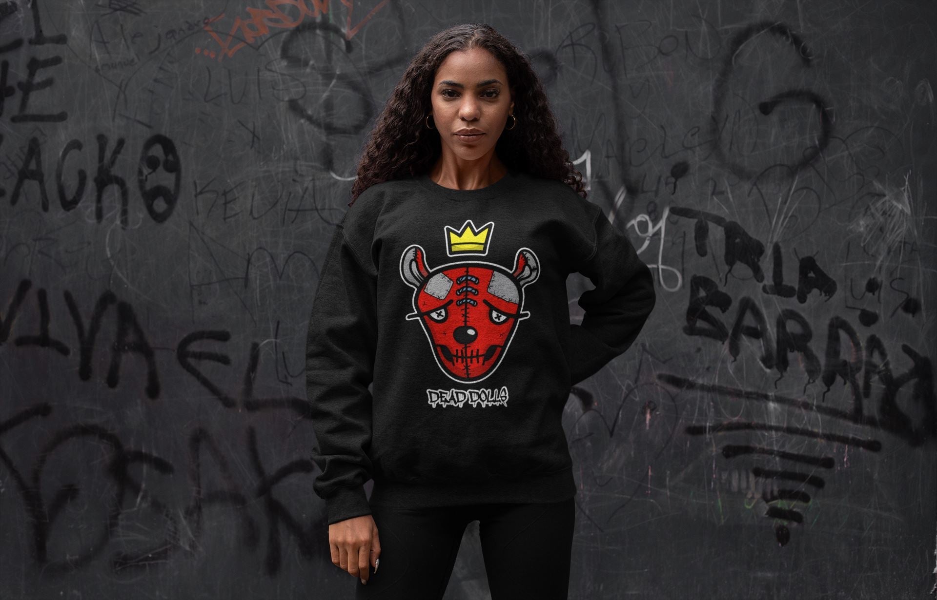 Dead Dolls Face Unisex Tops - Air Jordan 5 Raging Bull