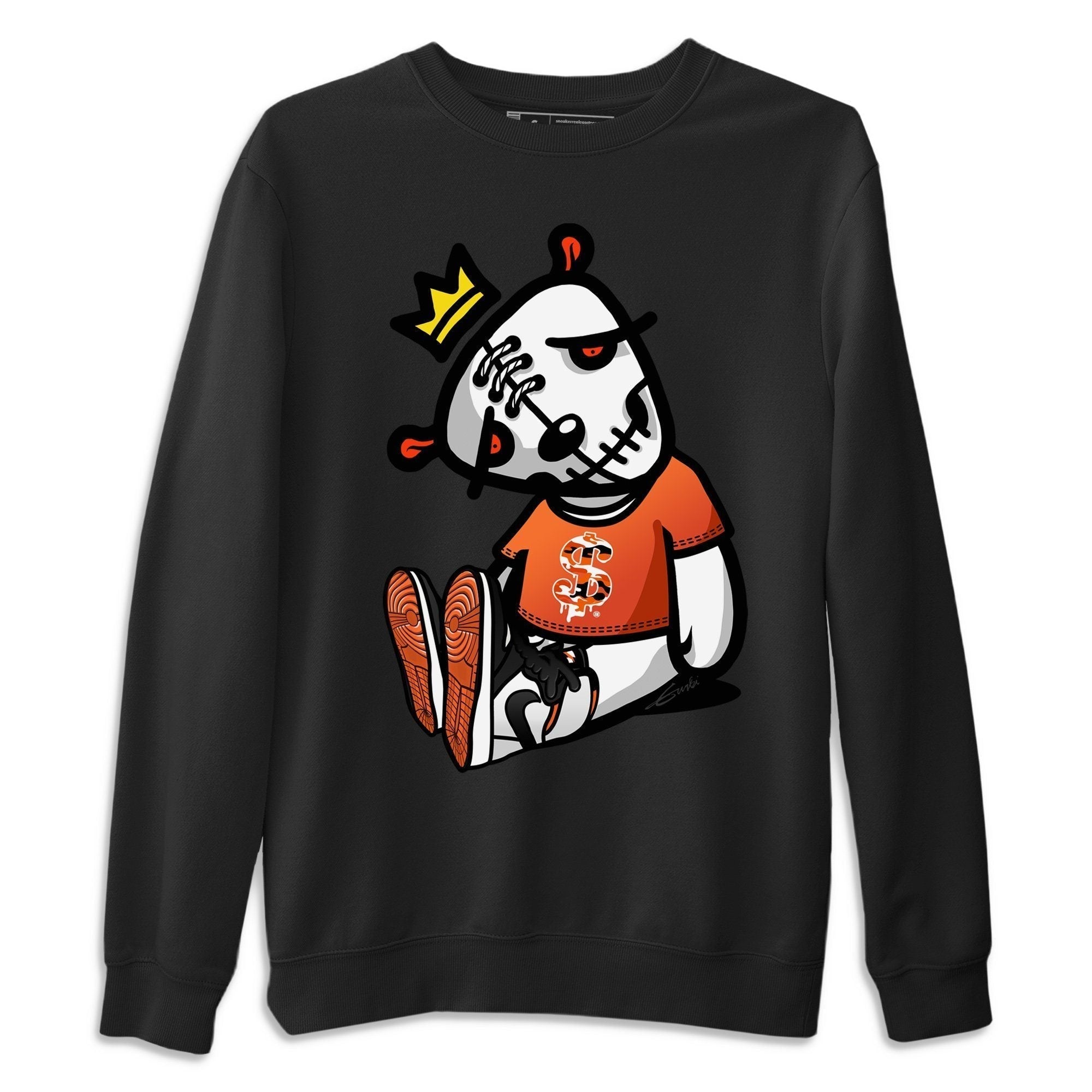 Dead Dolls Unisex Tops - Air Jordan 1 Electro Orange