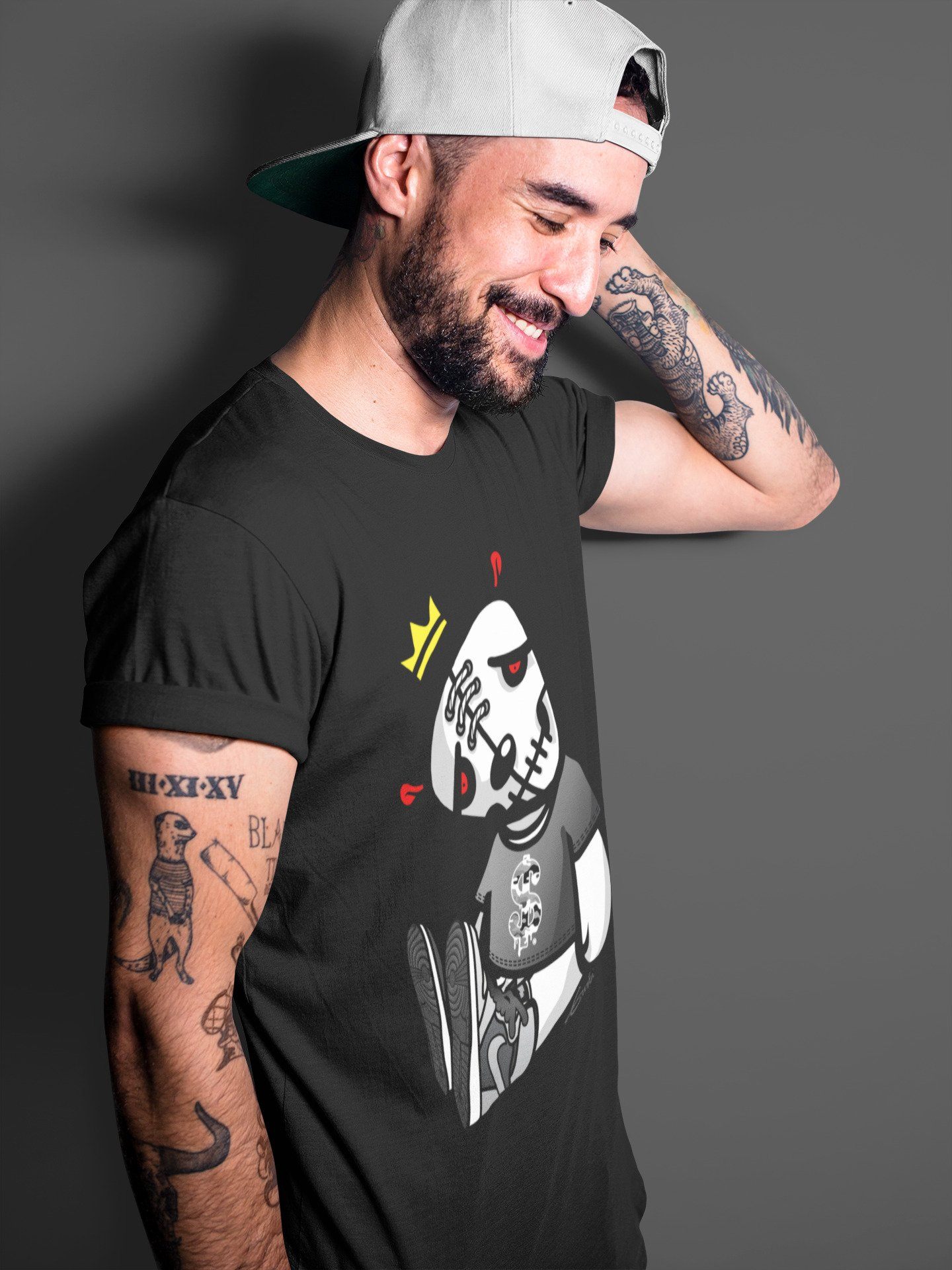 Dead Dolls Unisex Tops - Air Jordan 1 Shadow 2.0