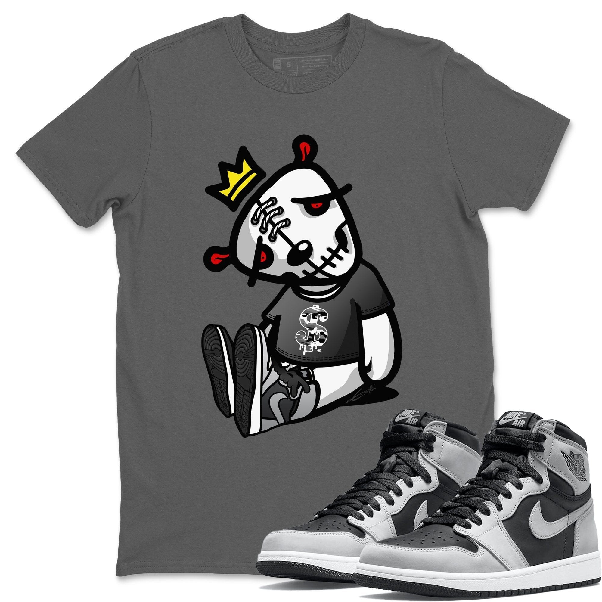 Dead Dolls Unisex Tops - Air Jordan 1 Shadow 2.0