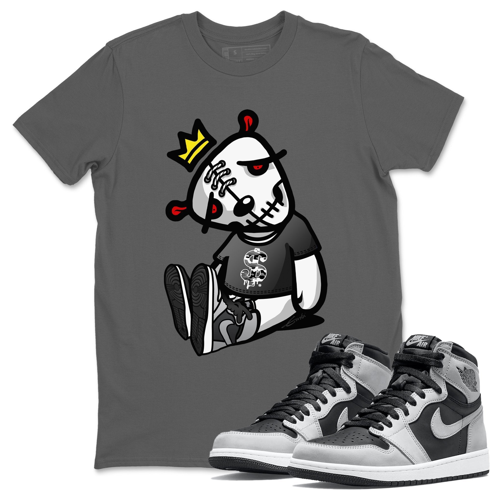 Dead Dolls Unisex Tops - Air Jordan 1 Shadow 2.0