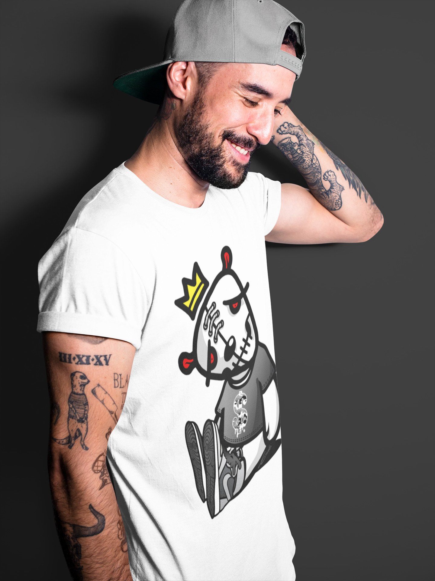 Dead Dolls Unisex Tops - Air Jordan 1 Shadow 2.0