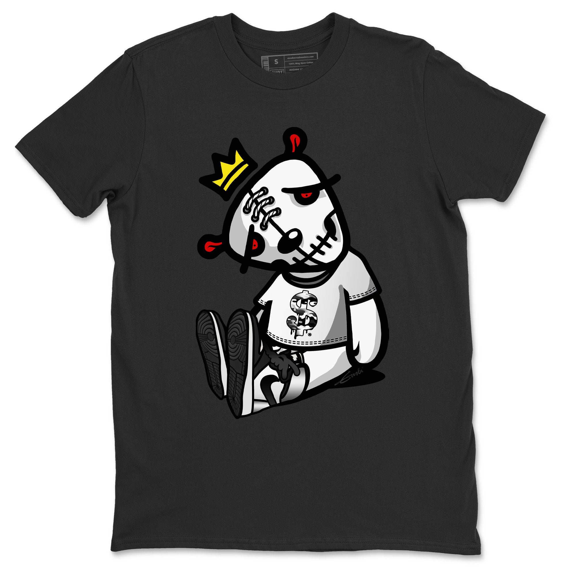 Dead Dolls Unisex Tops - Air Jordan 1 Silver Toe
