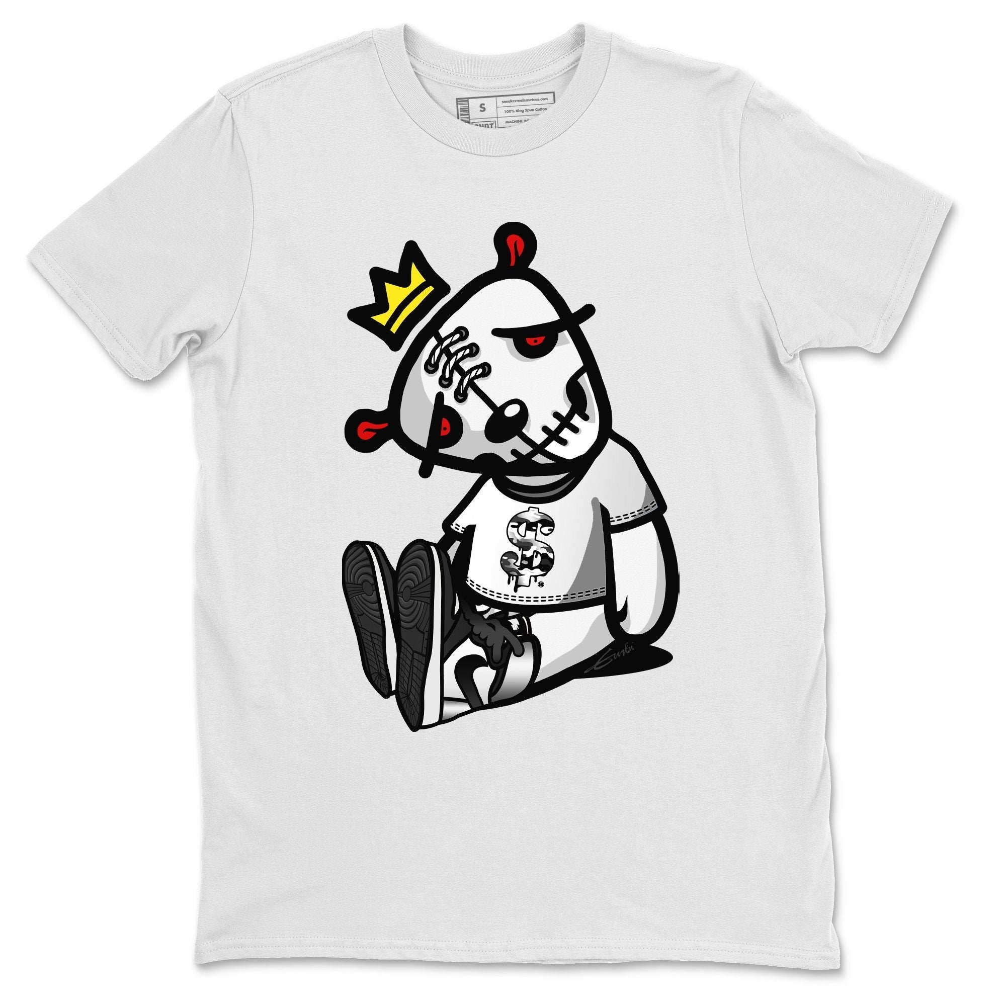 Dead Dolls Unisex Tops - Air Jordan 1 Silver Toe