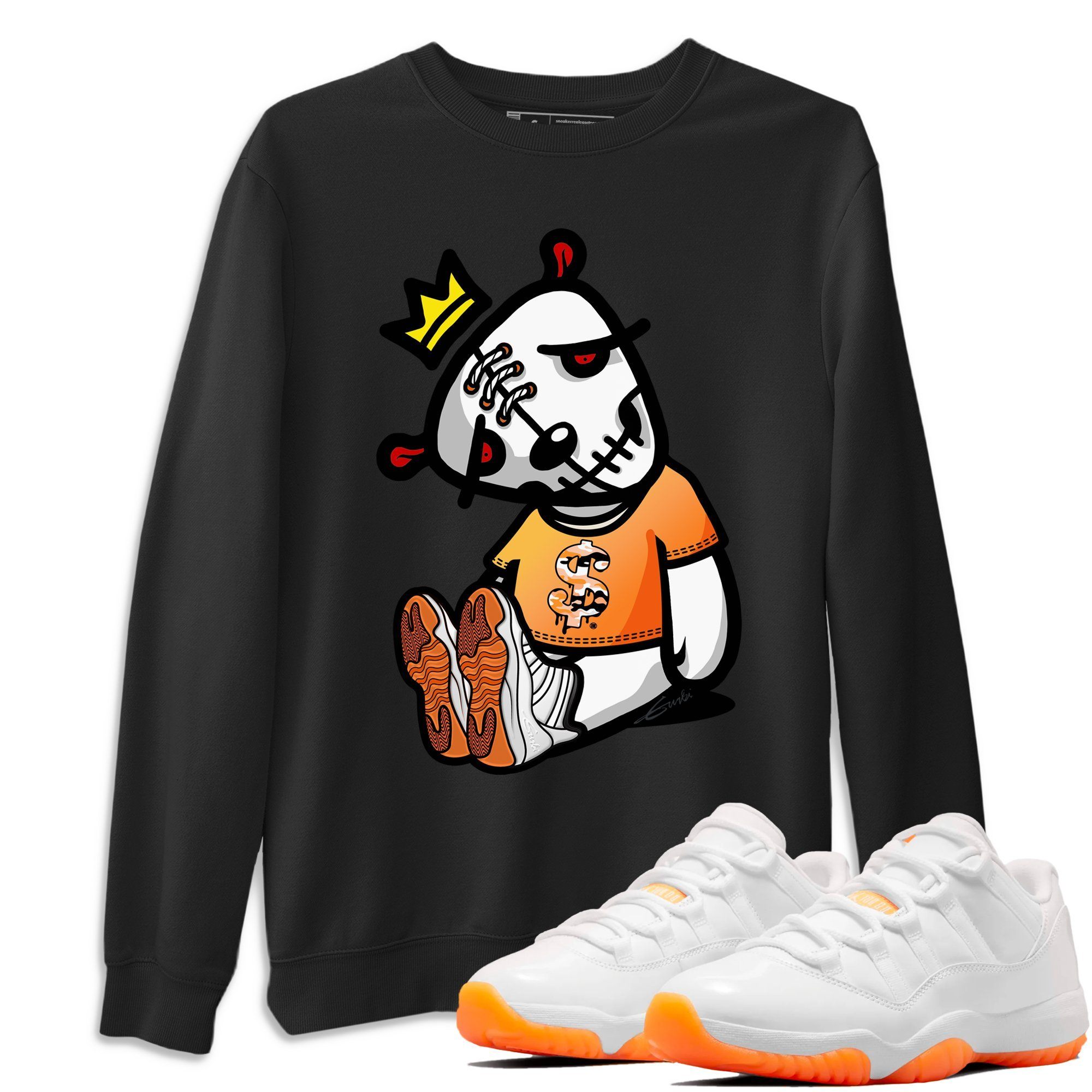 Dead Dolls Unisex Tops - Air Jordan 11 Citrus